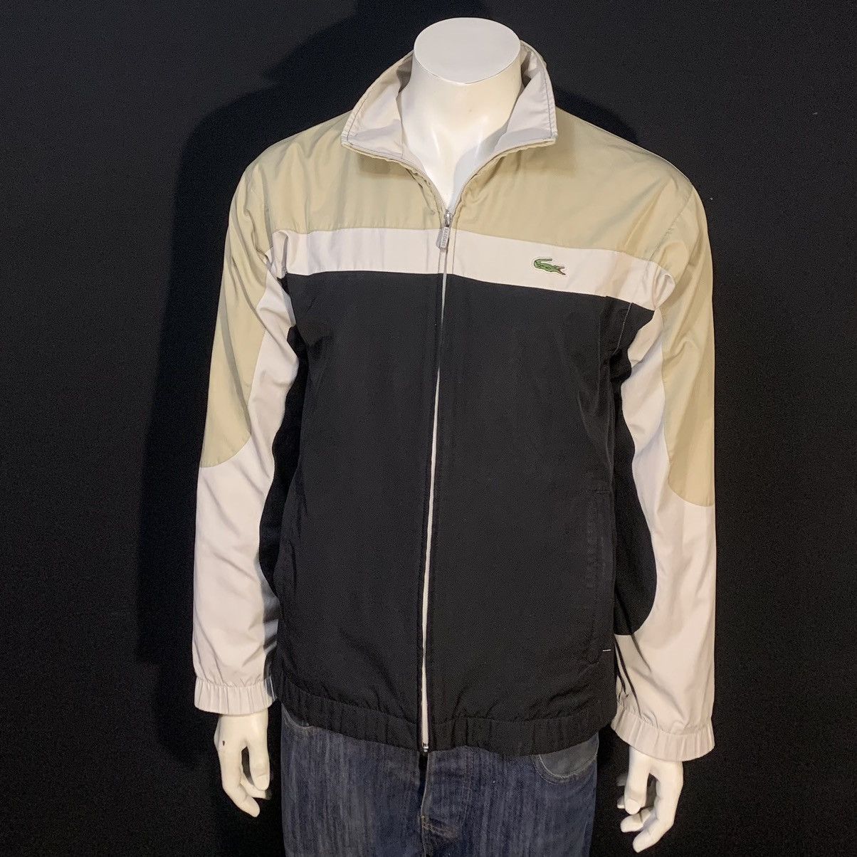 Lacoste × Vintage Vintage Lacoste Sport Track Jacket Big Back Logo Size 2/168 Size US S / EU 44-46 / 1 - 1 Thumbnail