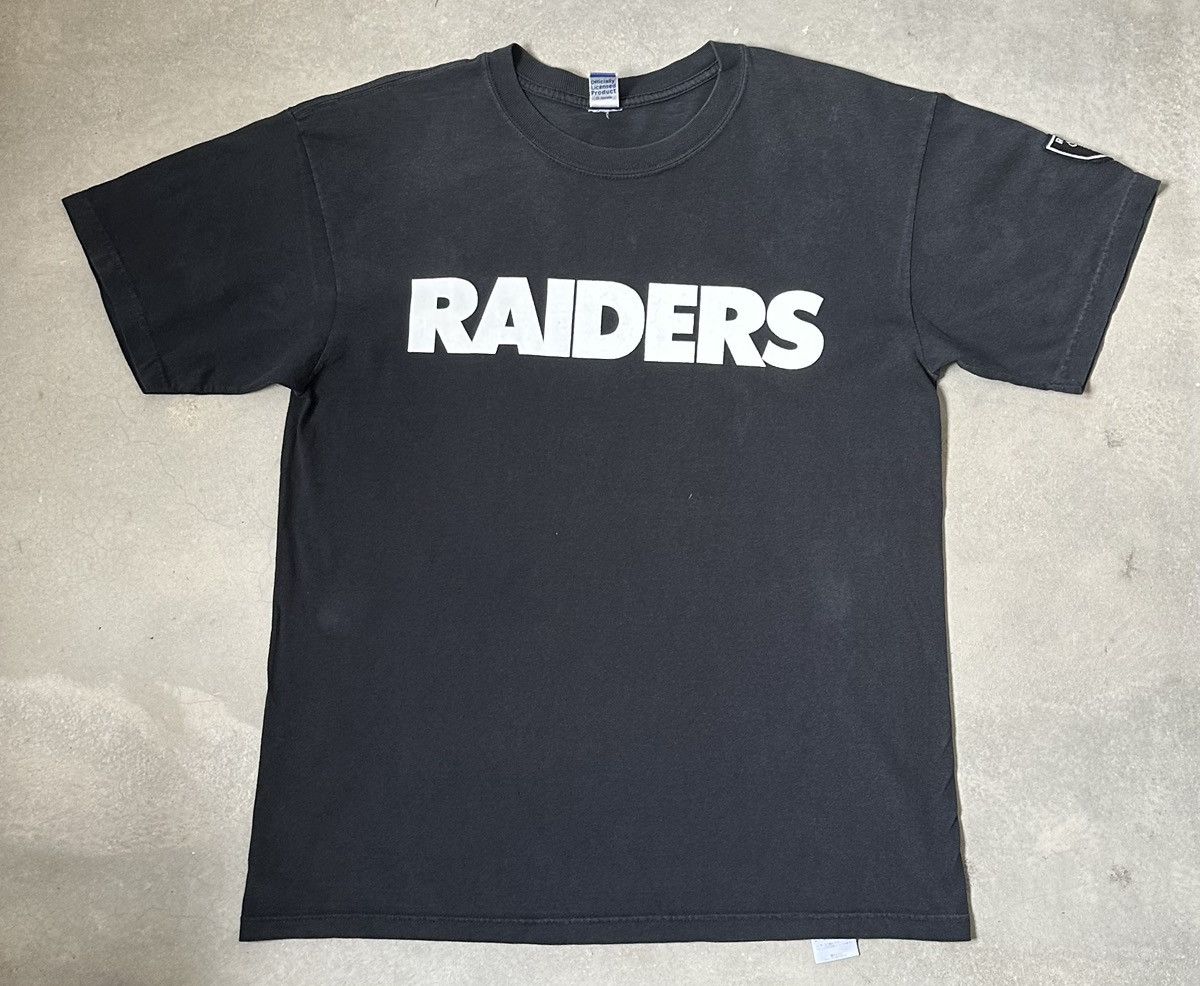 NFL VINTAGE NFL X RAIDERS SPELLOUT TEE Size US M / EU 48-50 / 2 - 1 Thumbnail