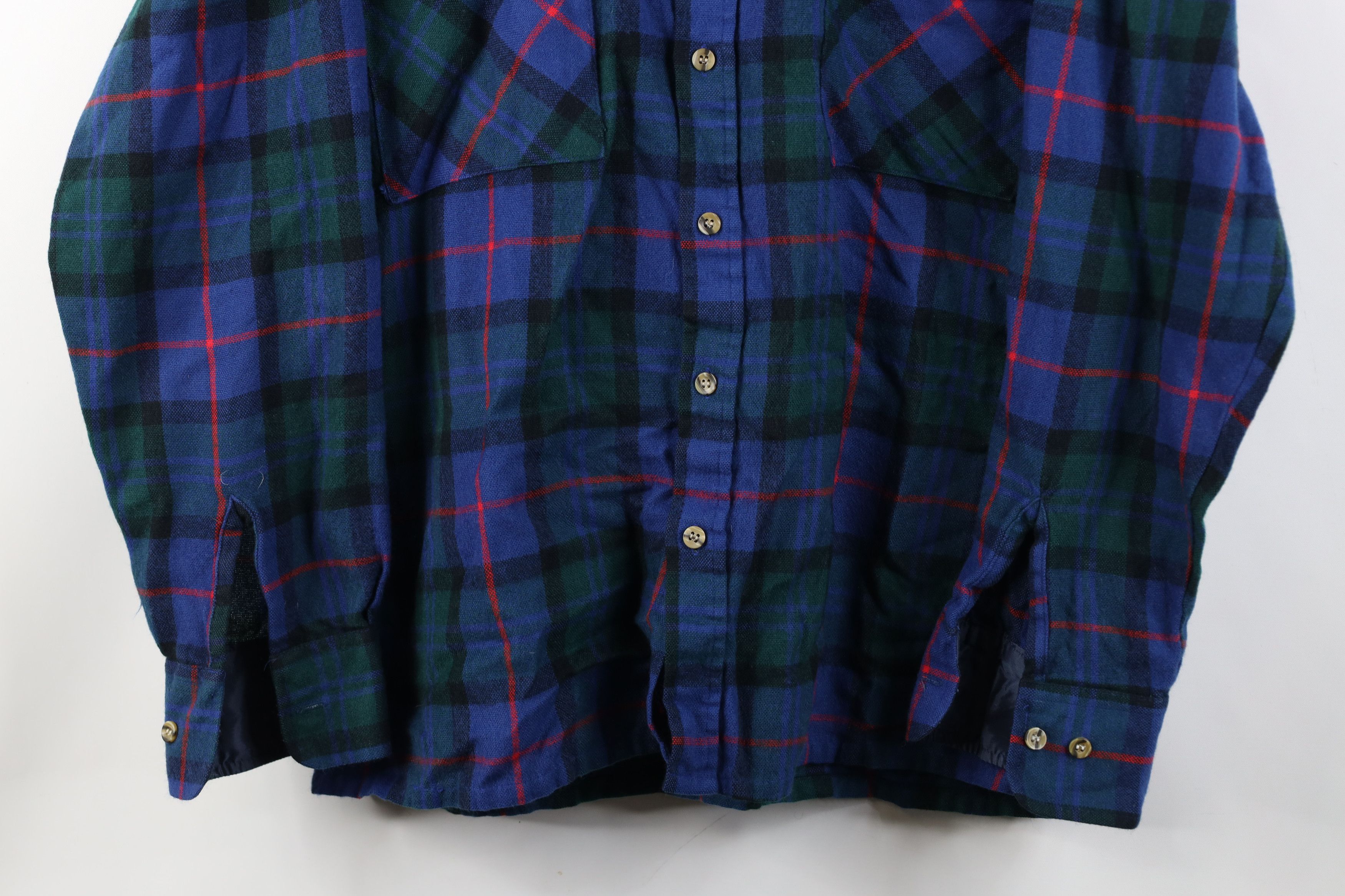Vintage Vintage 70s 80s Streetwear Pocket Knit Collared Button Shirt Size US M / EU 48-50 / 2 - 3 Thumbnail