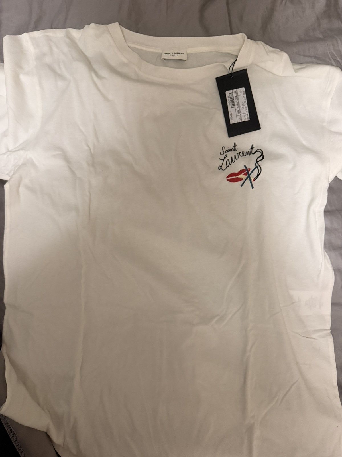Saint Laurent Paris Saint laurent tshirt Size US L / EU 52-54 / 3 - 1 Thumbnail