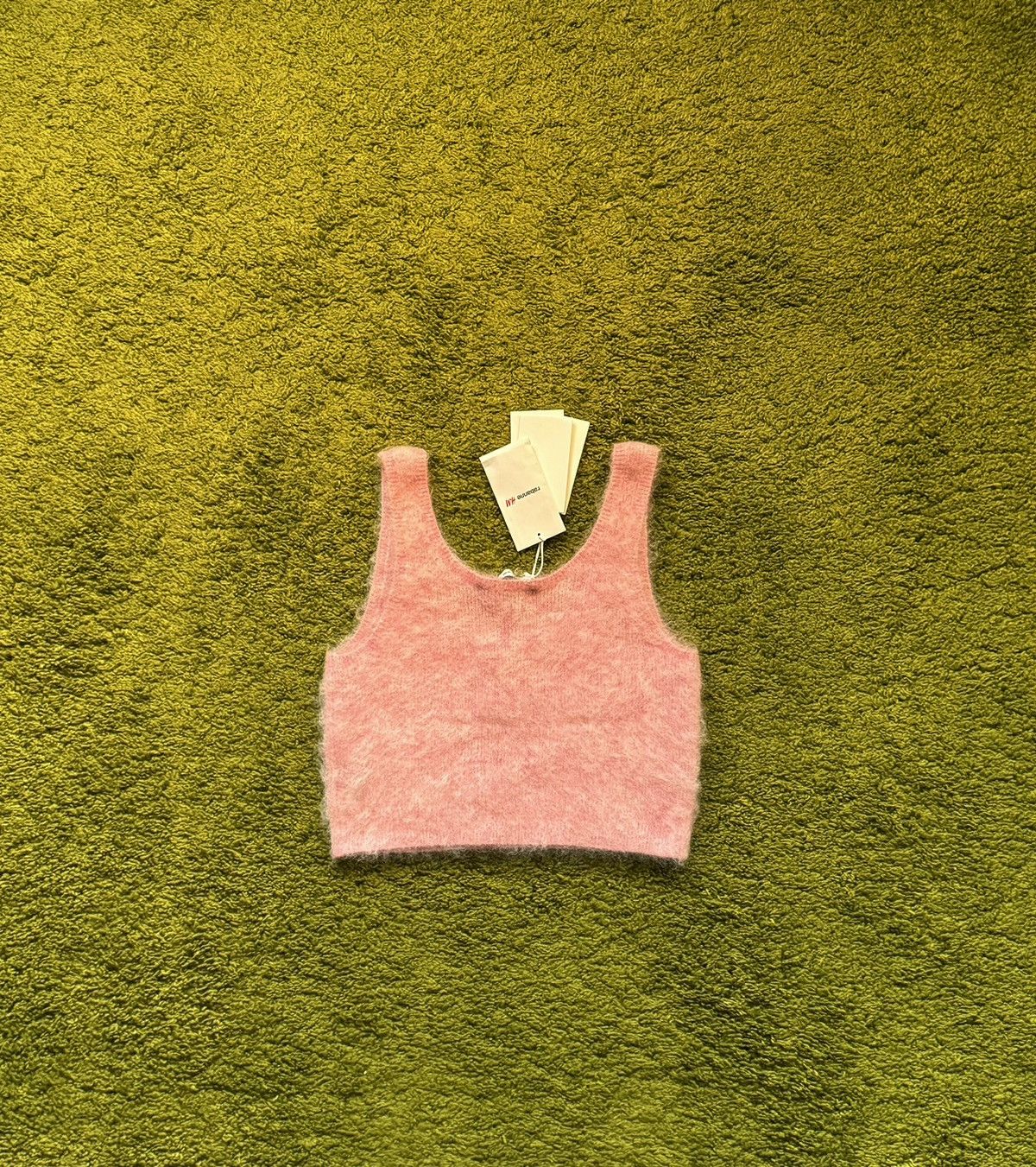 Designer × Paco Rabanne Paco Rabanne x H&M mohair wool blend NWT tank top vest Size M / US 6-8 / IT 42-44 - 5 Thumbnail
