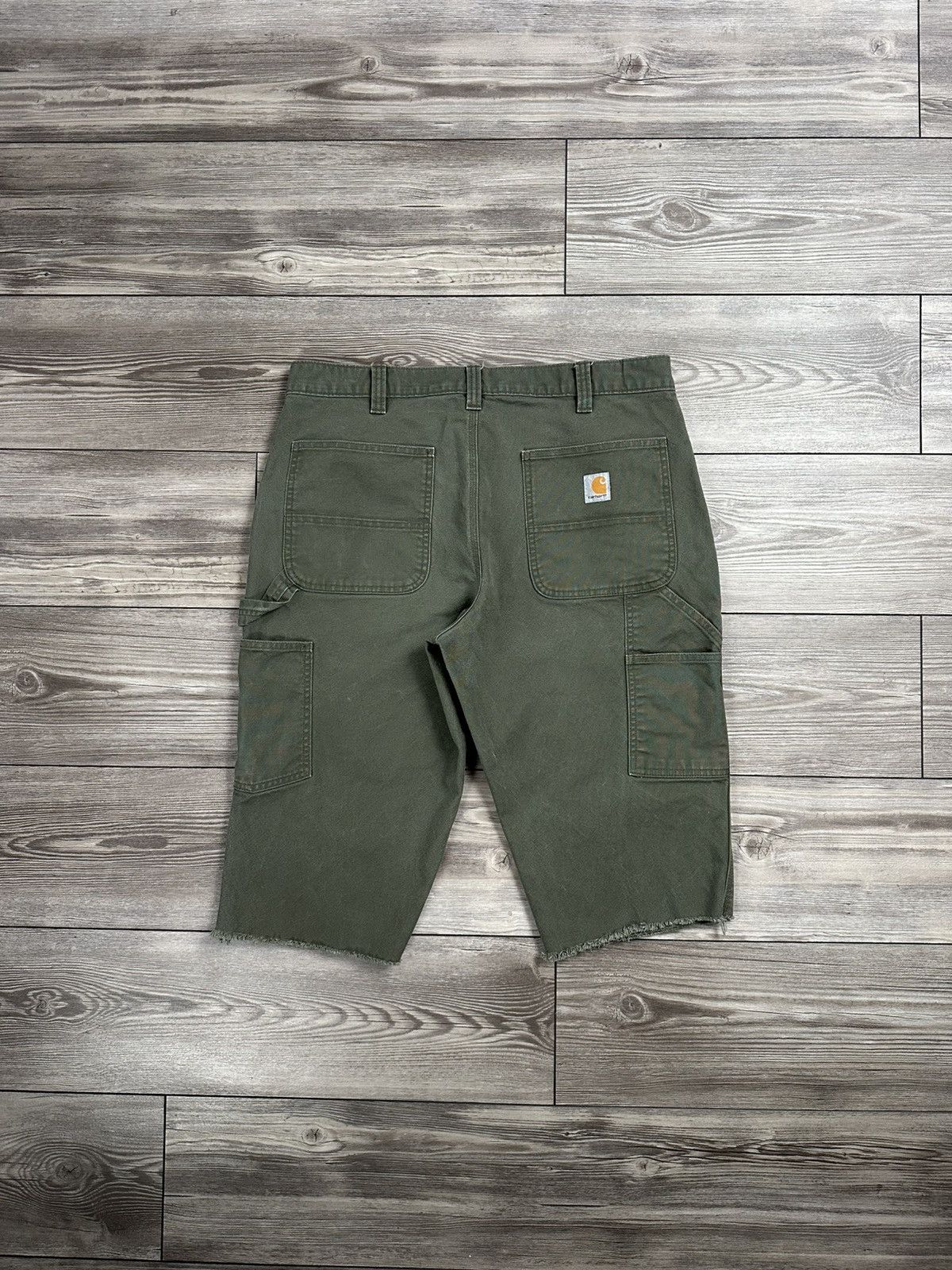 Carhartt × Vintage Carhartt Double Knee Cut-Off Shorts Size US 37 - 2 Thumbnail