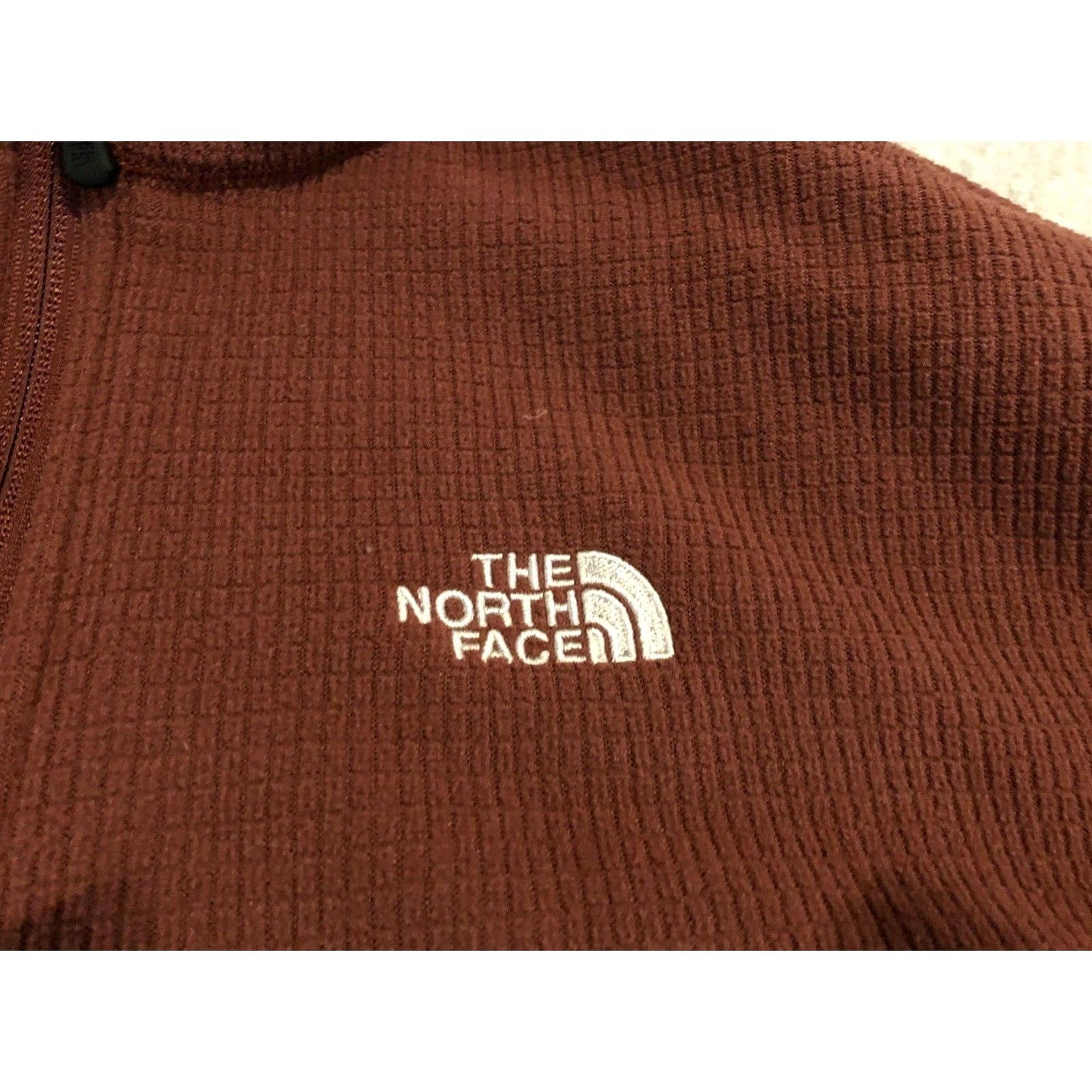 The North Face The North Face Brown Fleece Jacket Sweater Pullover 1/4 Zip Mens Size L Size US L / EU 52-54 / 3 - 2 Thumbnail