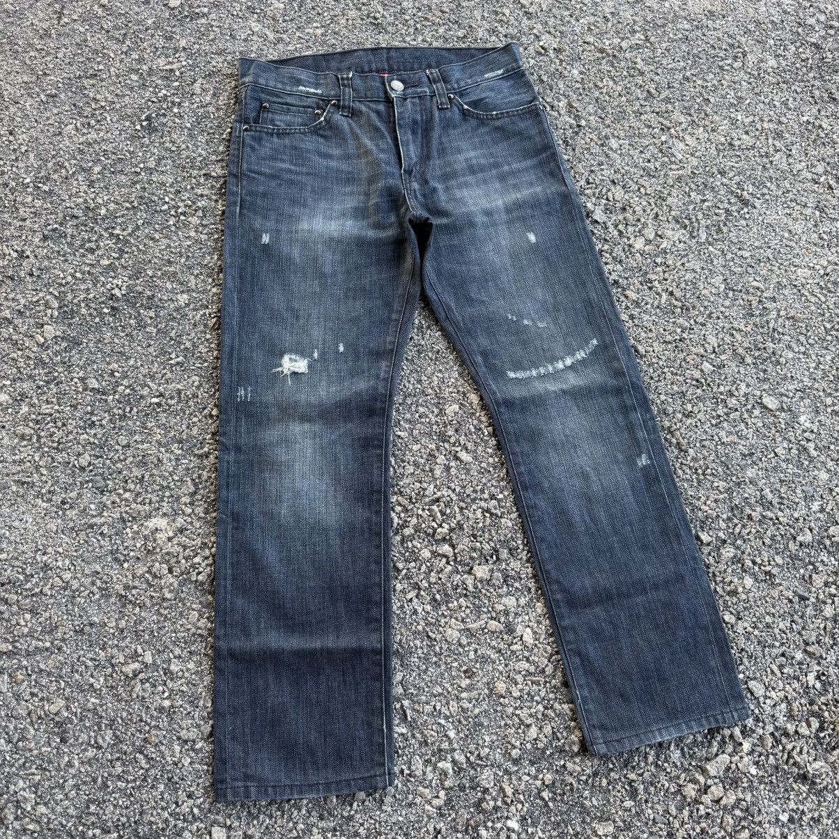 Japanese Brand VINTAGE JAPAN DENIM DARK BLUE JEAN DENIM PANTS Size US 32 / EU 48 - 12 Thumbnail