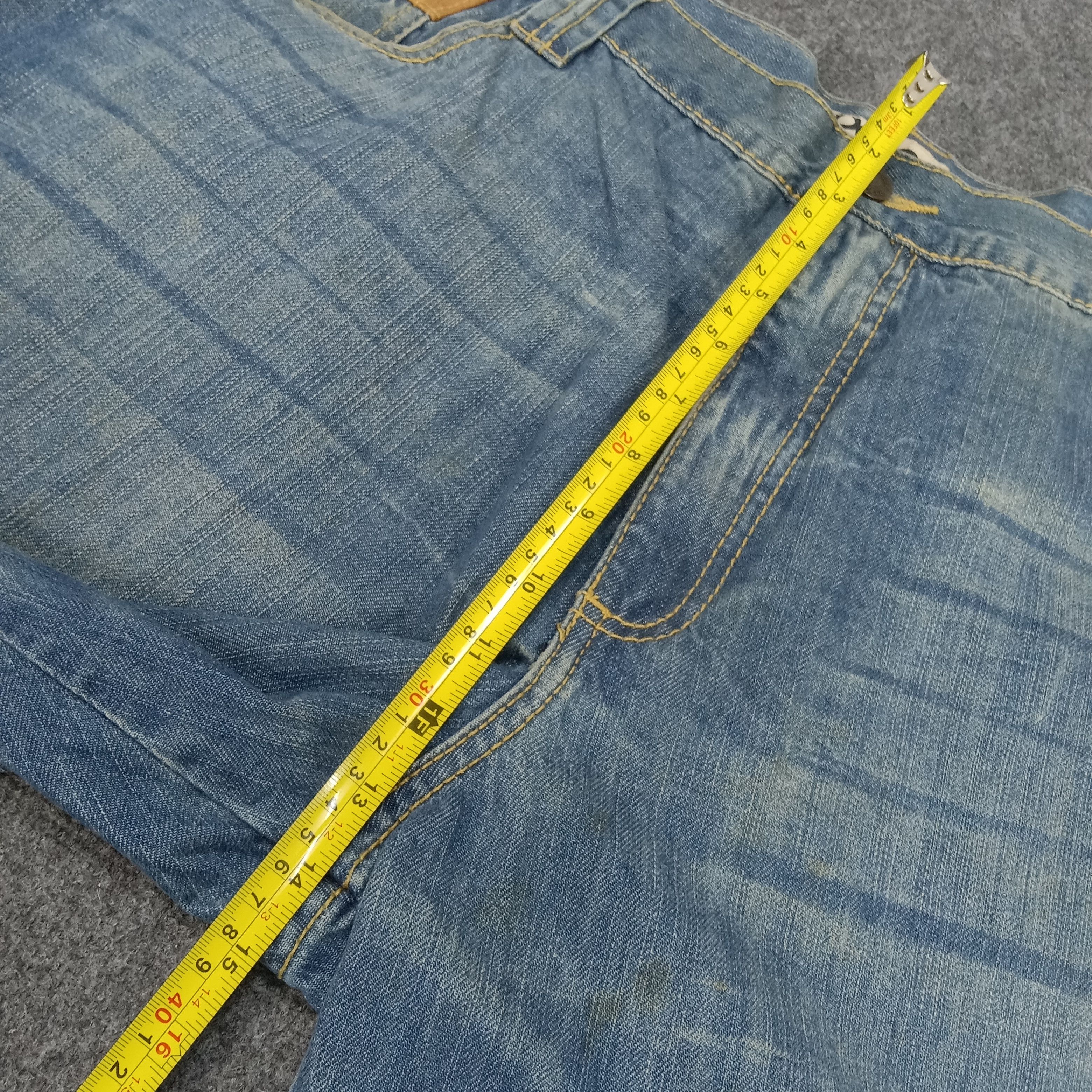 Pelle Pelle × Vintage Pelle Pelle Premium Pocket Designs Denim Jeans Size US 42 / EU 58 - 12 Thumbnail