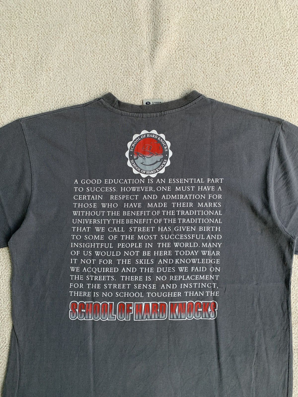 Beauty Beast × If Six Was Nine × Japanese Brand VTG Y2K SOHK Poem Rock Tshirt Size US XL / EU 56 / 4 - 4 Thumbnail