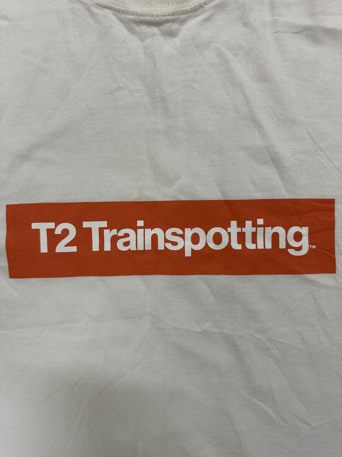 Journal Standard × Vintage T2 Trainspotting Vintage Movie Box Logo TriStar Pictures Tee Size US M / EU 48-50 / 2 - 5 Thumbnail