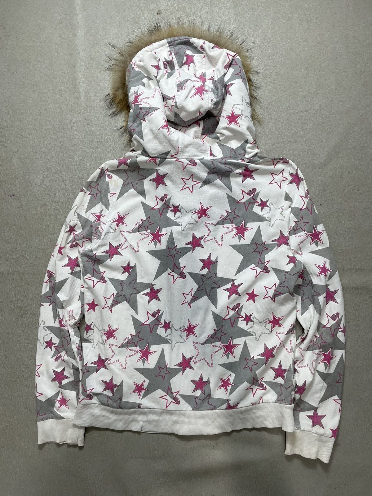 Hysteric Glamour Japanese Star Faux Fur Hoodie zipp up Lgb Style Size US M / EU 48-50 / 2 - 4 Thumbnail