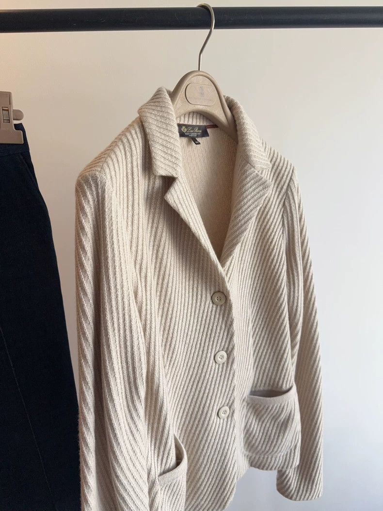 Loro Piana LORO PIANA Cashmere knit coat Size M / US 6-8 / IT 42-44 - 3 Thumbnail