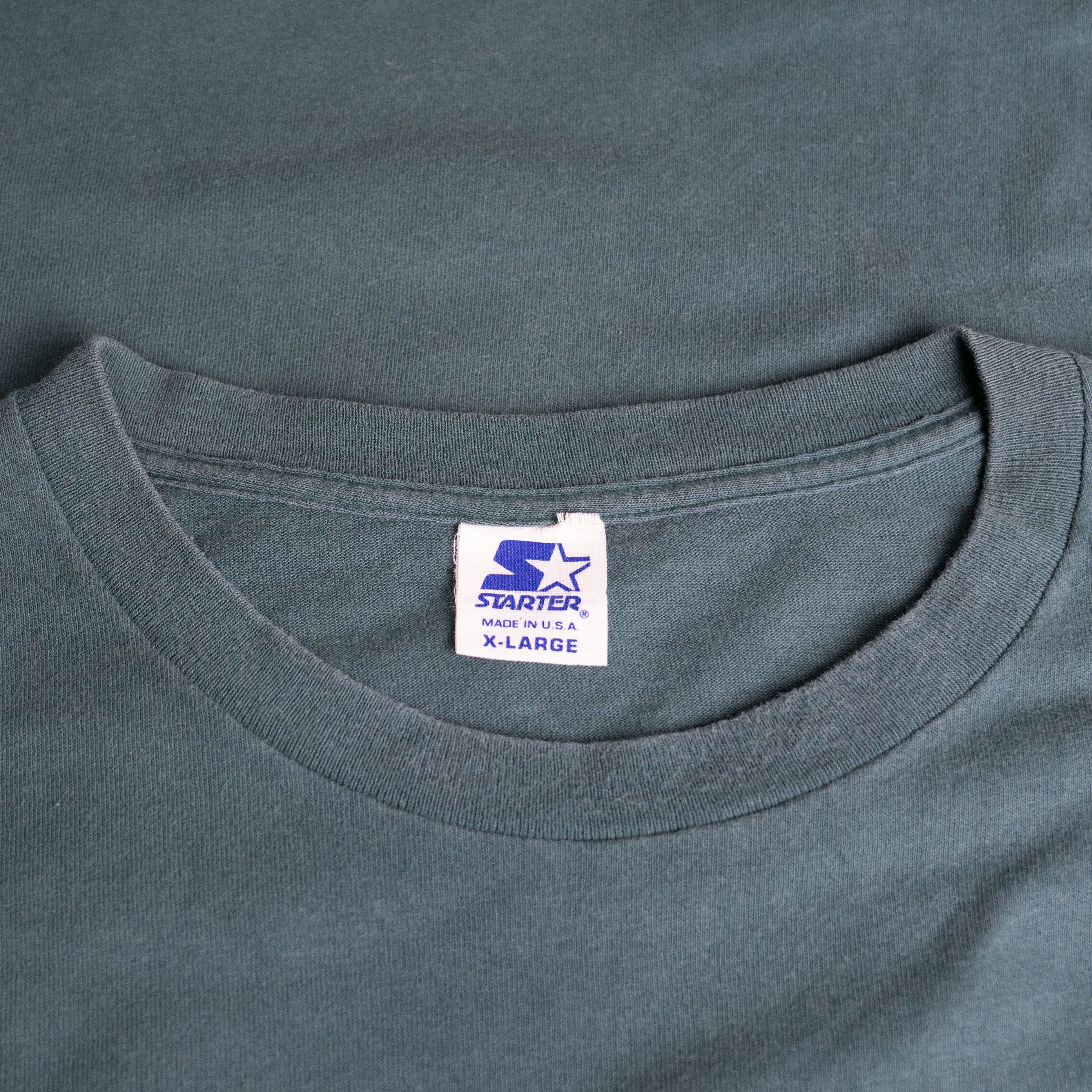 NFL × Starter × Vintage Vintage 1990's Philadelphia Eagles Starter Tee Shirt Size US XL / EU 56 / 4 - 3 Thumbnail