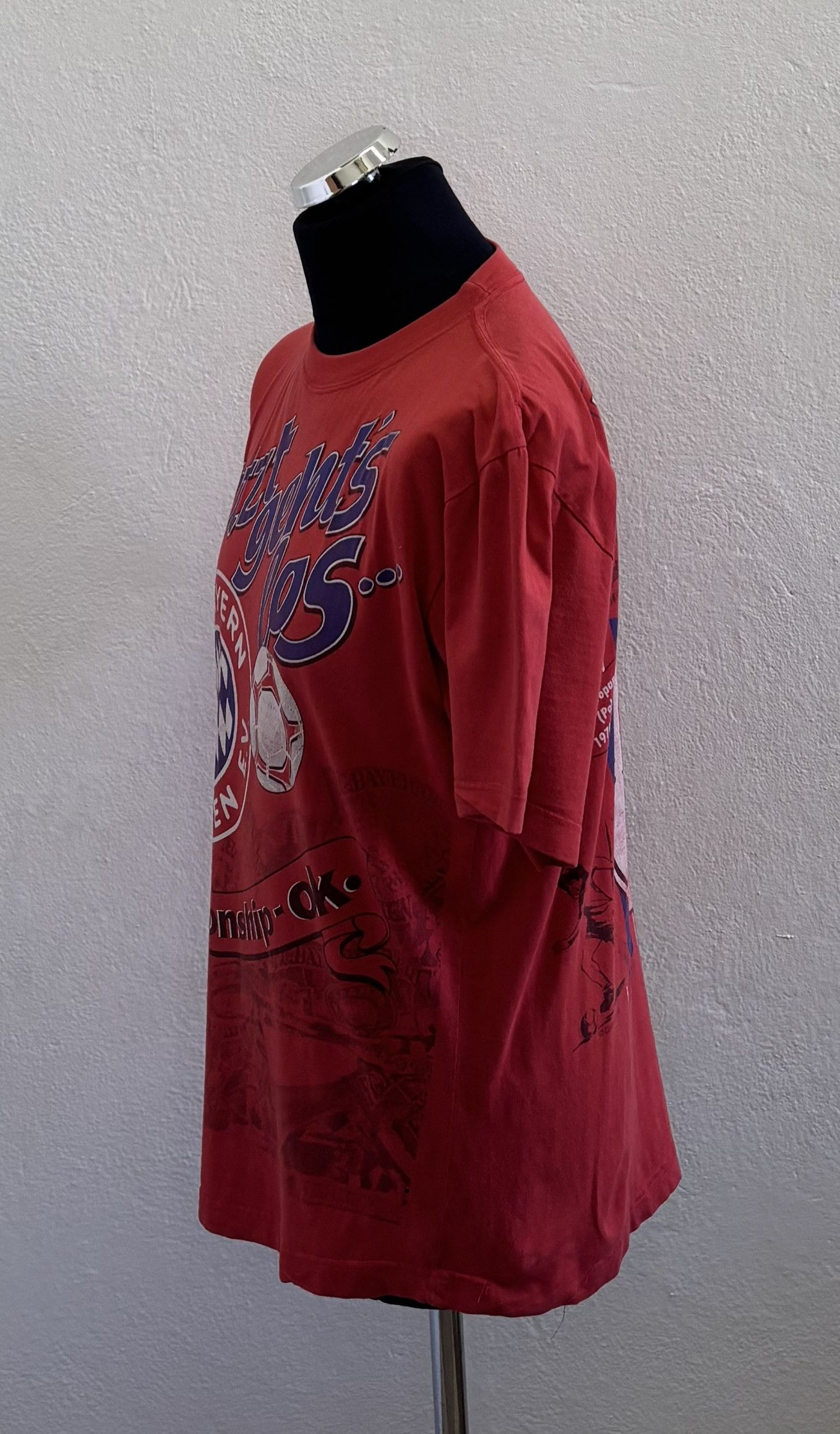 Vintage Bayern Munich Championship 1994 T-Shirt Size L Size US L / EU 52-54 / 3 - 3 Thumbnail