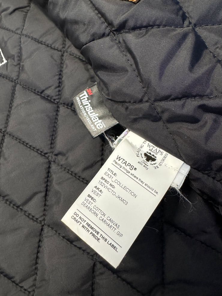 Wtaps Carhartt X WTAPS Brown Dearborn Vest Size US M / EU 48-50 / 2 - 6 Thumbnail