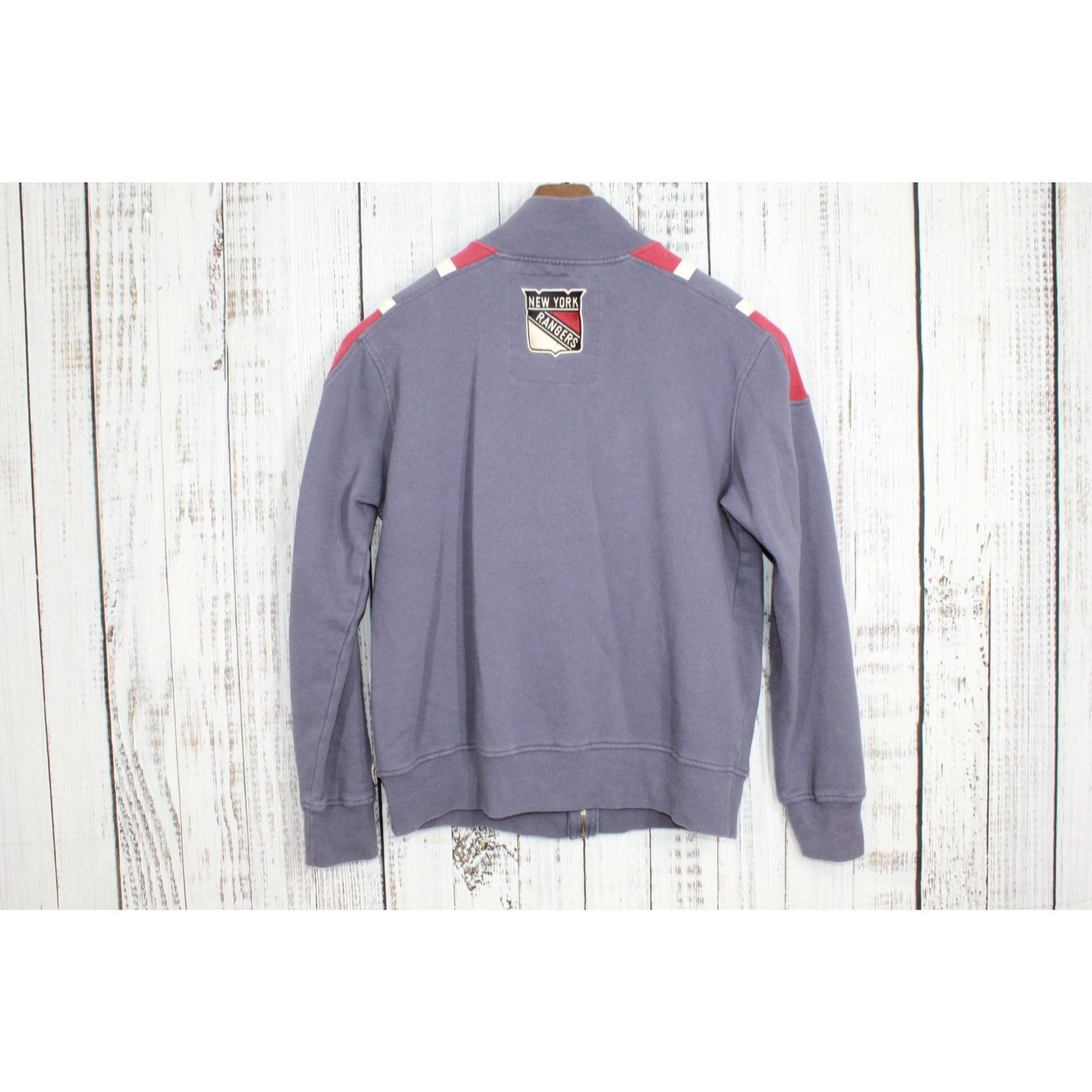 Other Old Time Hockey NY Rangers Full Zip Jacket Blue L Size US L / EU 52-54 / 3 - 5 Thumbnail