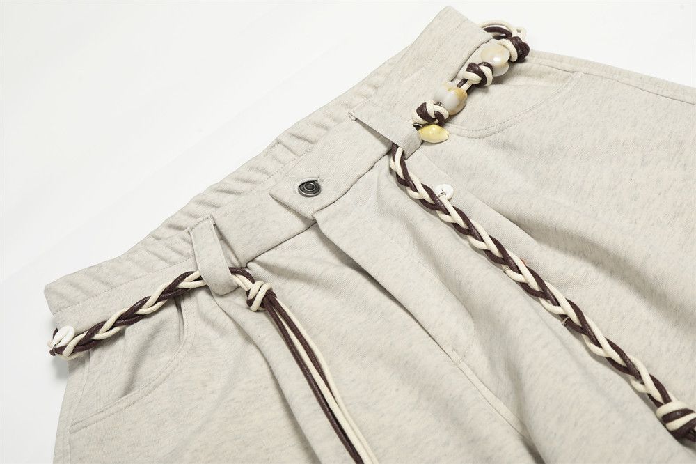 Japanese Brand Men's Versatile Vibe Loose Casual Trousers with Drawstring Size US 32 / EU 48 - 3 Thumbnail