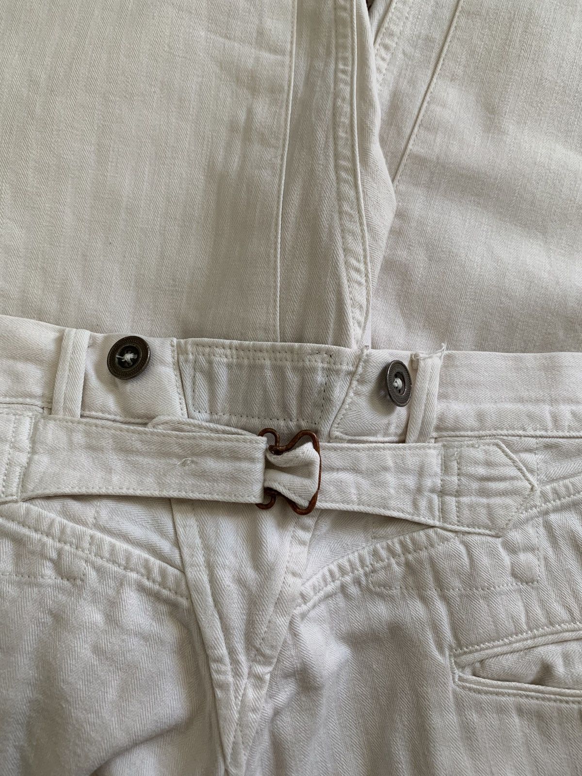 RRL Ralph Lauren RRL Military Double Knee HBT Buckle Back Pants Size US 34 / EU 50 - 8 Thumbnail