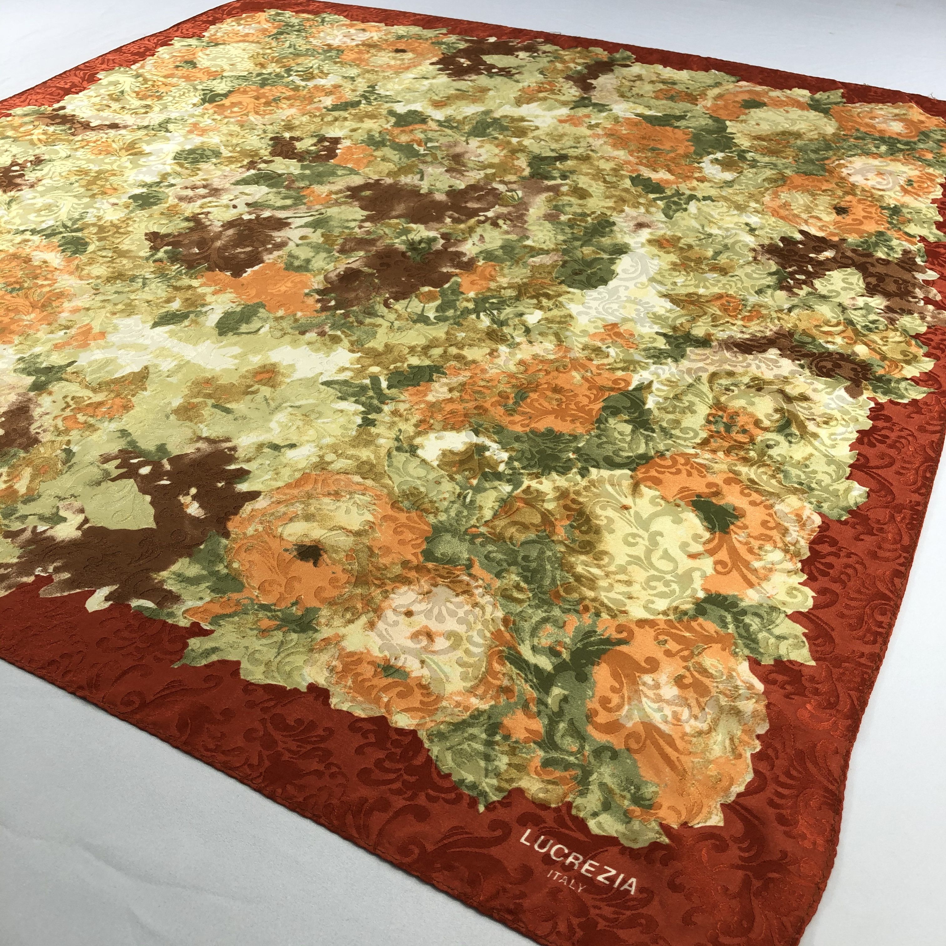 Vintage Vintage Lucrezia Silk Scarf Size ONE SIZE - 3 Thumbnail