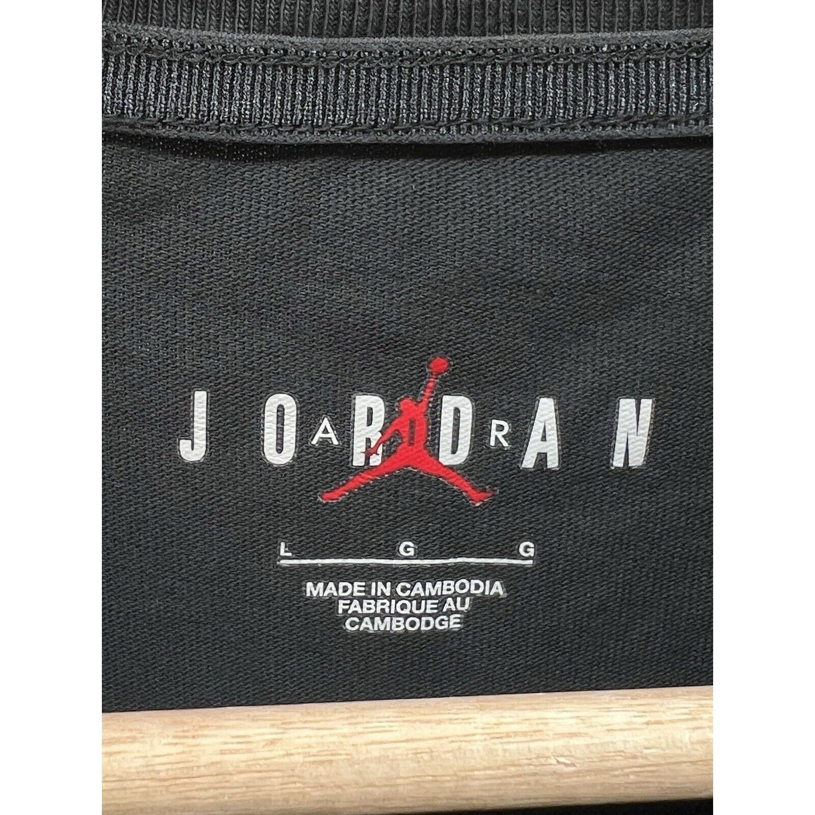 Jordan Brand Nike Jordan Travis Scott T-Shirt Black Size Large DZ5510-070 Size US L / EU 52-54 / 3 - 3 Thumbnail
