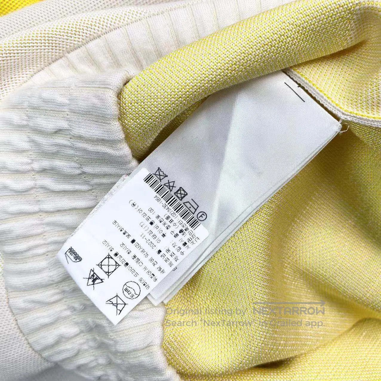 Louis Vuitton Louis Vuitton A color-blocked sweater with crew neck sleev Size S / US 4 / IT 40 - 4 Thumbnail