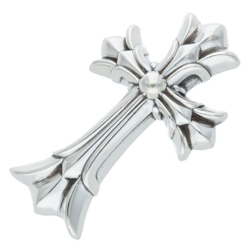 Chrome Hearts Double Cross Pendant Necklace