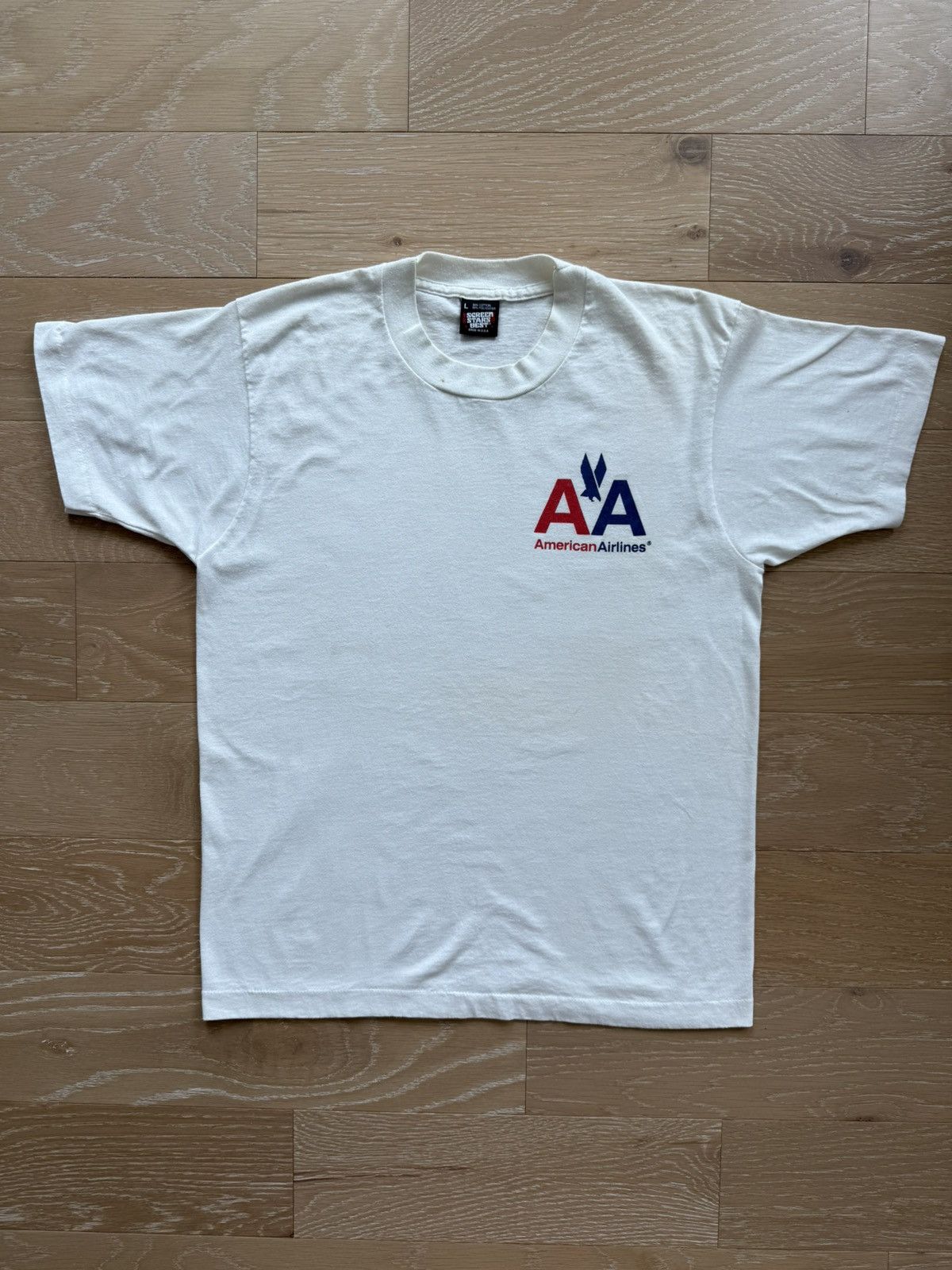 Other Vintage 90s American Airlines logo shirt Size US L / EU 52-54 / 3 - 7 Thumbnail