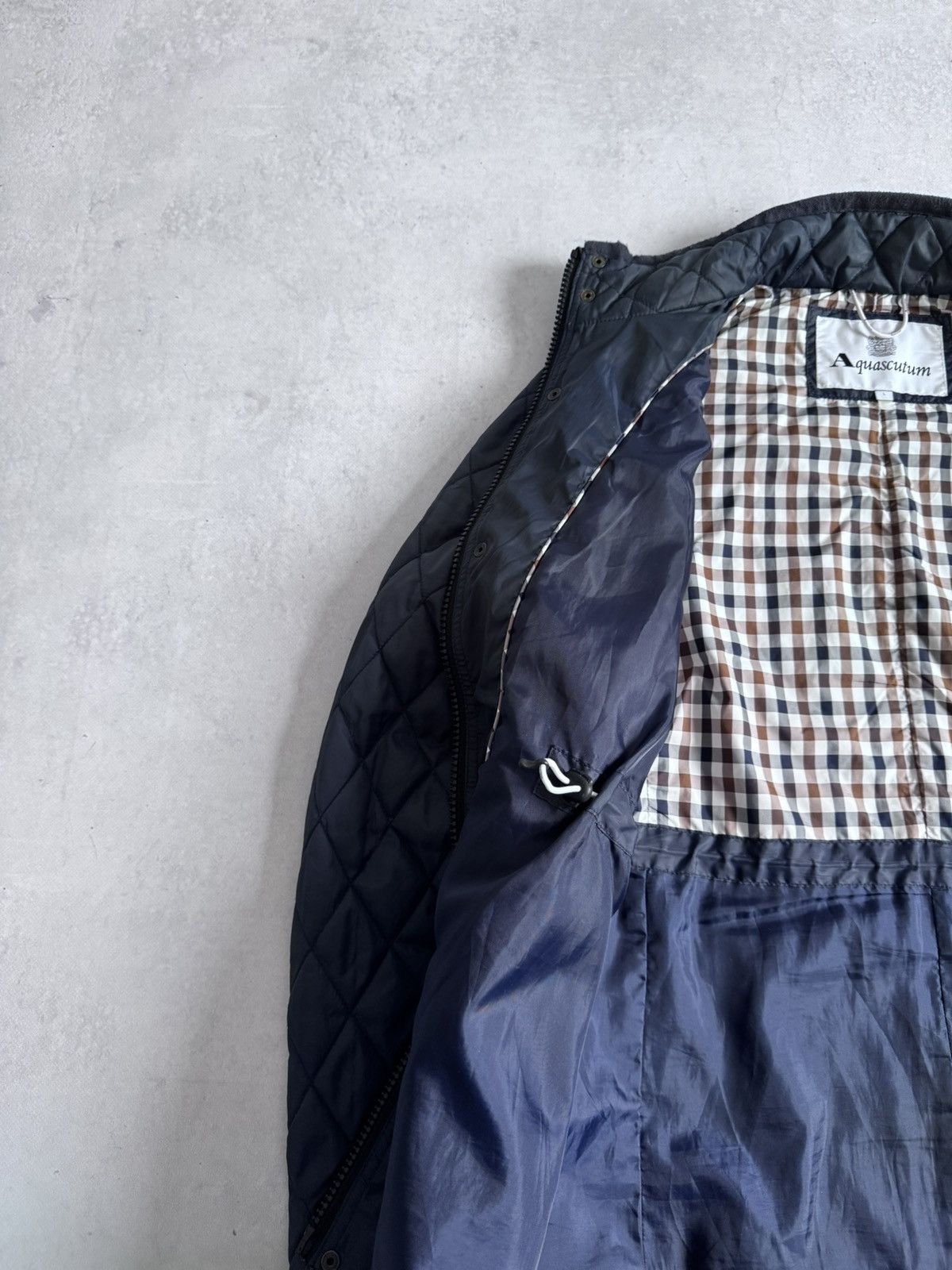 Aquascutum Navy Aquascutum Casual Men’s Lightweight Jacket Regular L Size US L / EU 52-54 / 3 - 9 Thumbnail