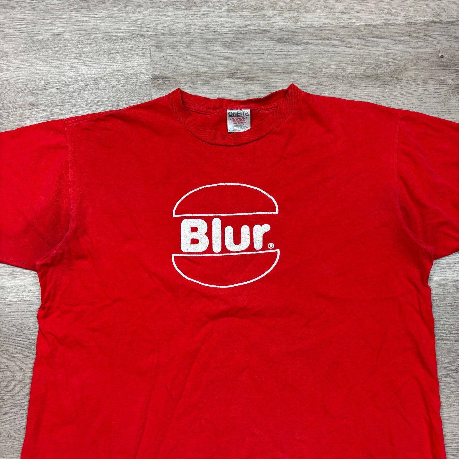 Band Tees × Vintage Vintage 90s Blur Burger King Single Stitch Band T Shirt XL Size US XL / EU 56 / 4 - 2 Thumbnail
