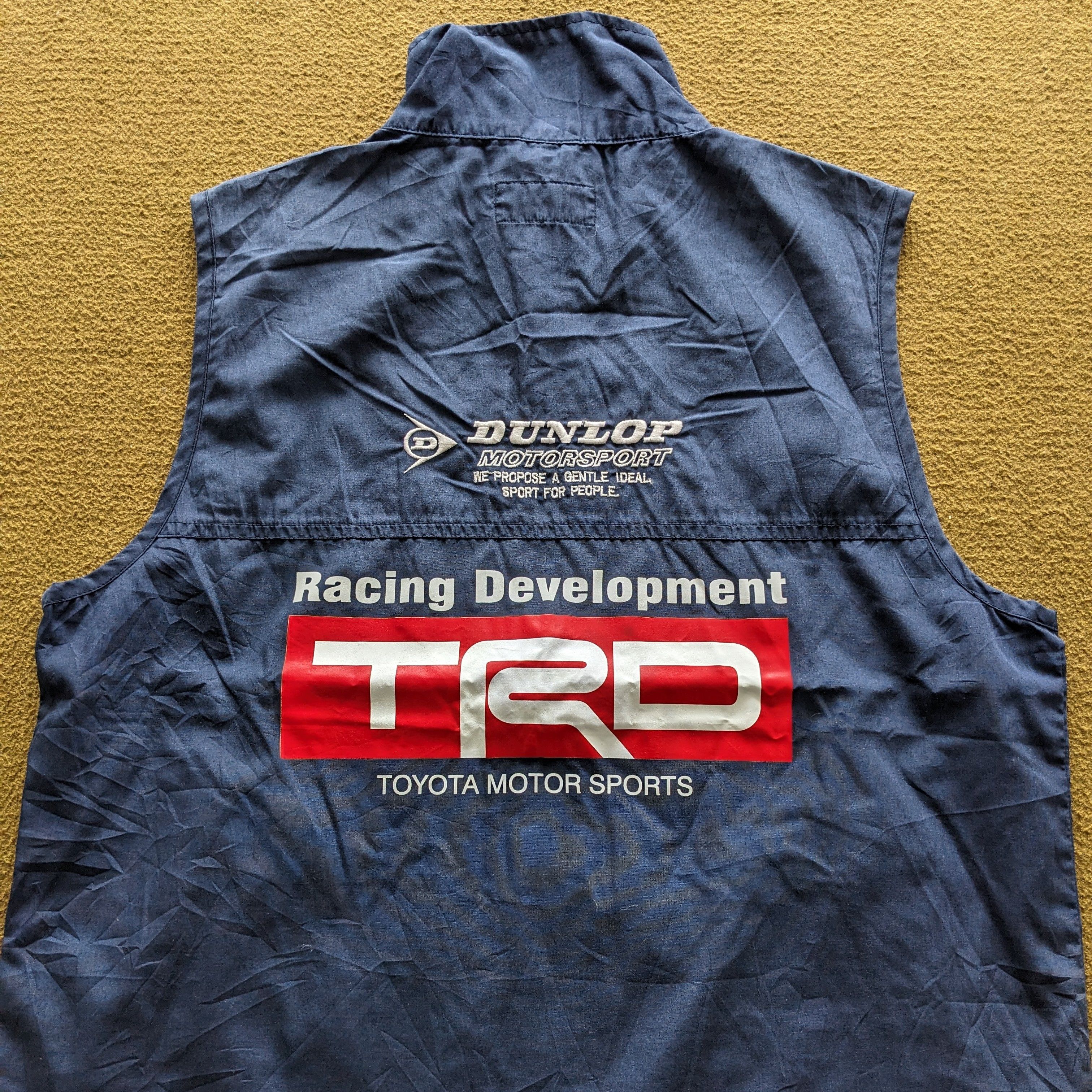 Vintage Vintage TRD TOYOTA Motorsports Racing Custom Vests Size US M / EU 48-50 / 2 - 2 Thumbnail