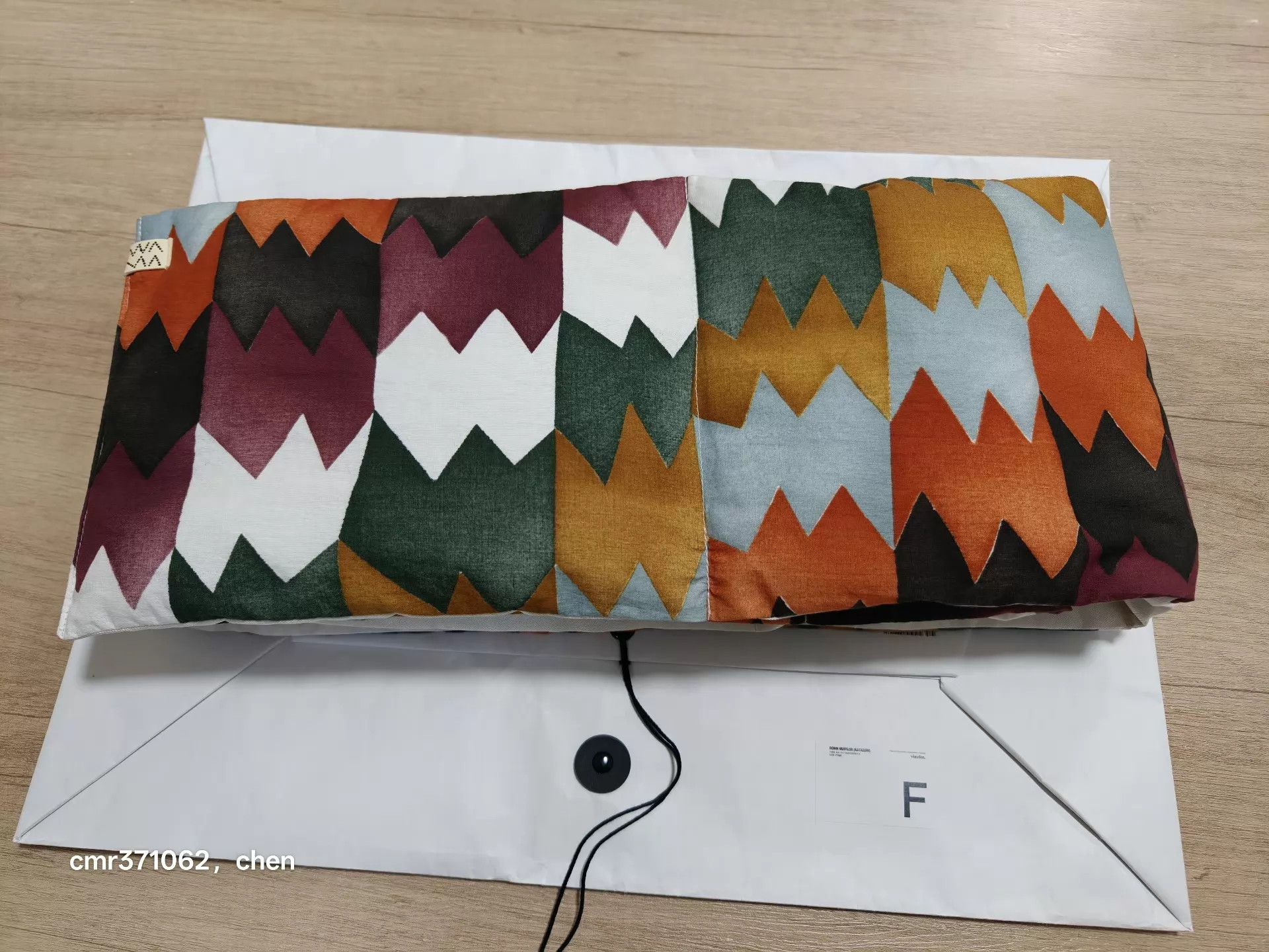 Visvim VISVIM 18AW KATAZURI SPOT MUFFLER new down filled Size ONE SIZE - 1 Thumbnail