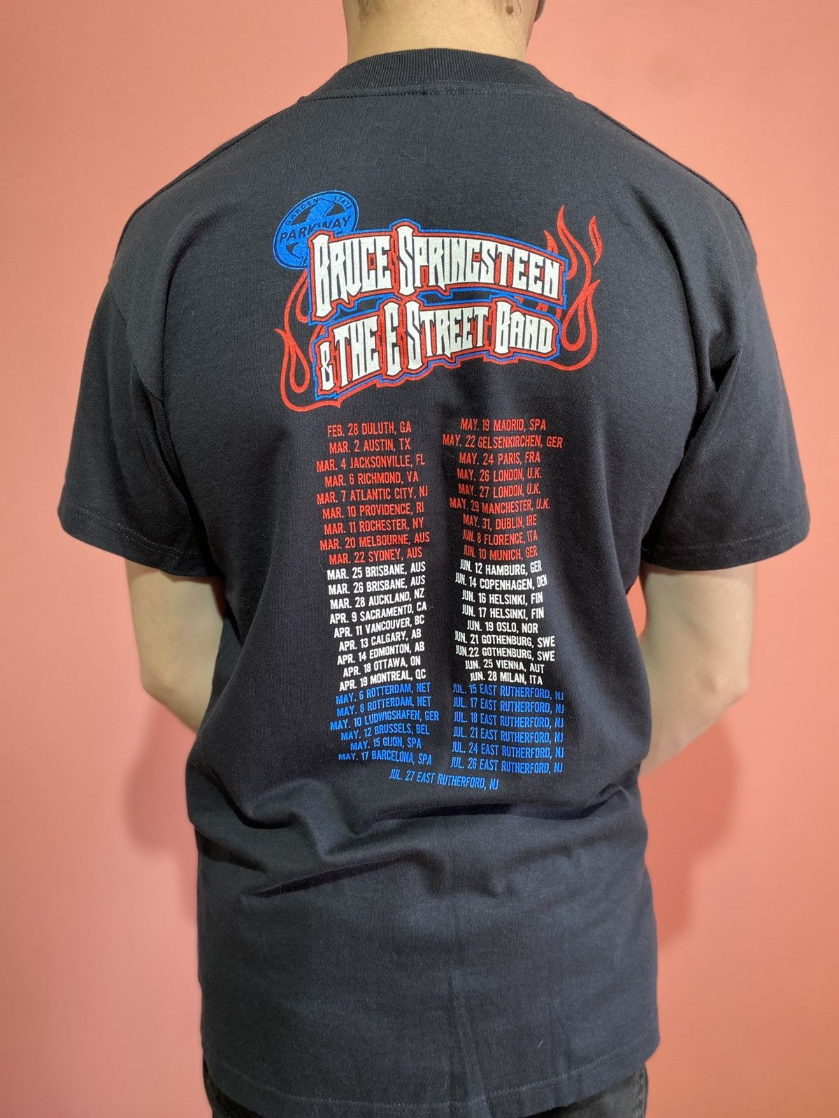 Vintage Bruce sprincsteen & the e street brand vintage rare shirt Size US M / EU 48-50 / 2 - 3 Thumbnail