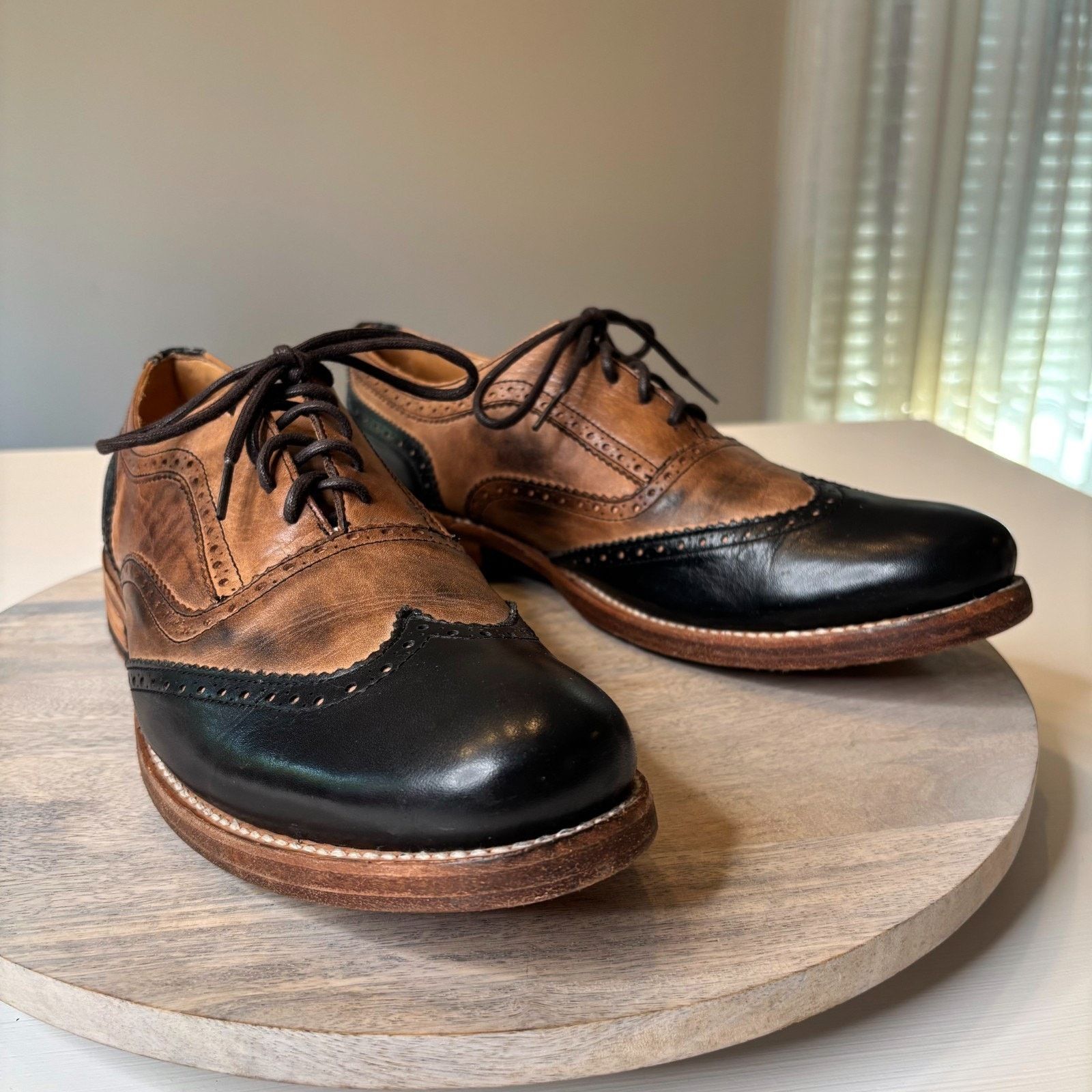 Bed Stu Bed Stu Cobbler Series Wingtip Oxford Shoes Men’s Size 11 Size US 11 / EU 44 - 1 Thumbnail
