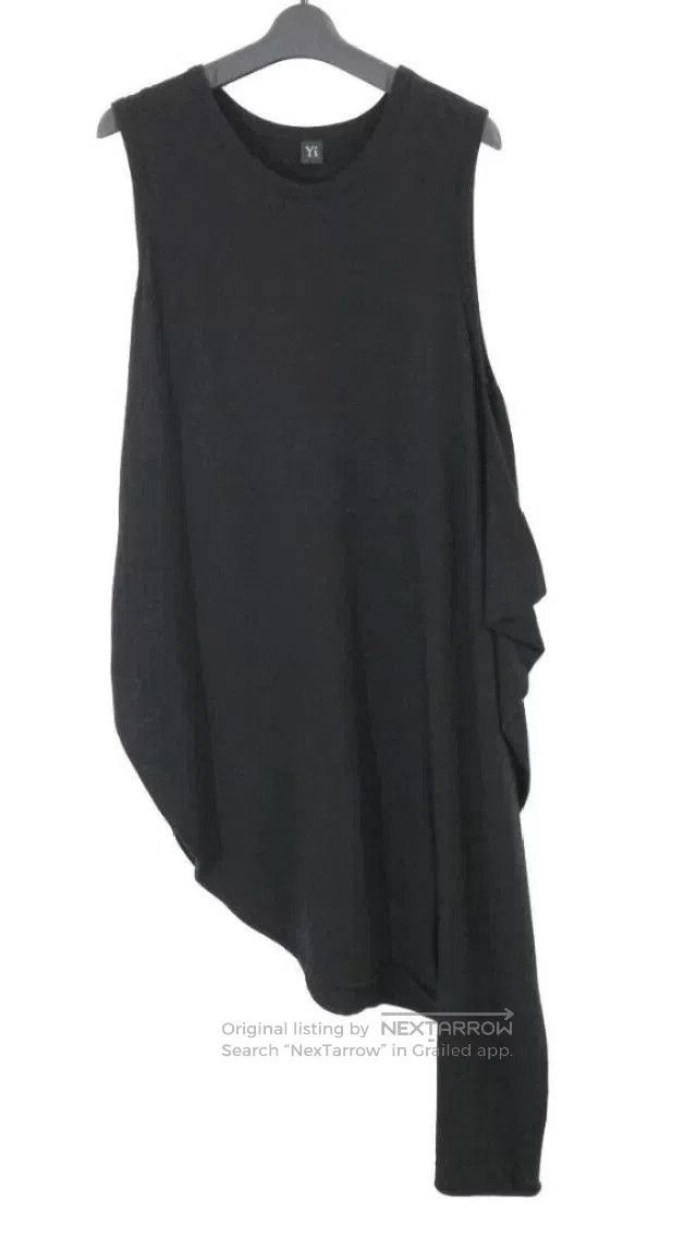 Yohji Yamamoto Y's Yohji Yamamoto 22AW Asymmetrical Sleeveless Dress. Size M / US 6-8 / IT 42-44 - 1 Thumbnail