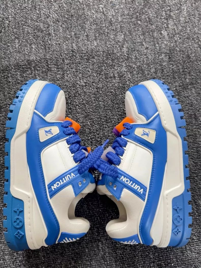 Louis Vuitton Louis Vuitton Trainer Maxi Small Fat Ding Low Top shoes Size US 7.5 / EU 40-41 - 3 Thumbnail