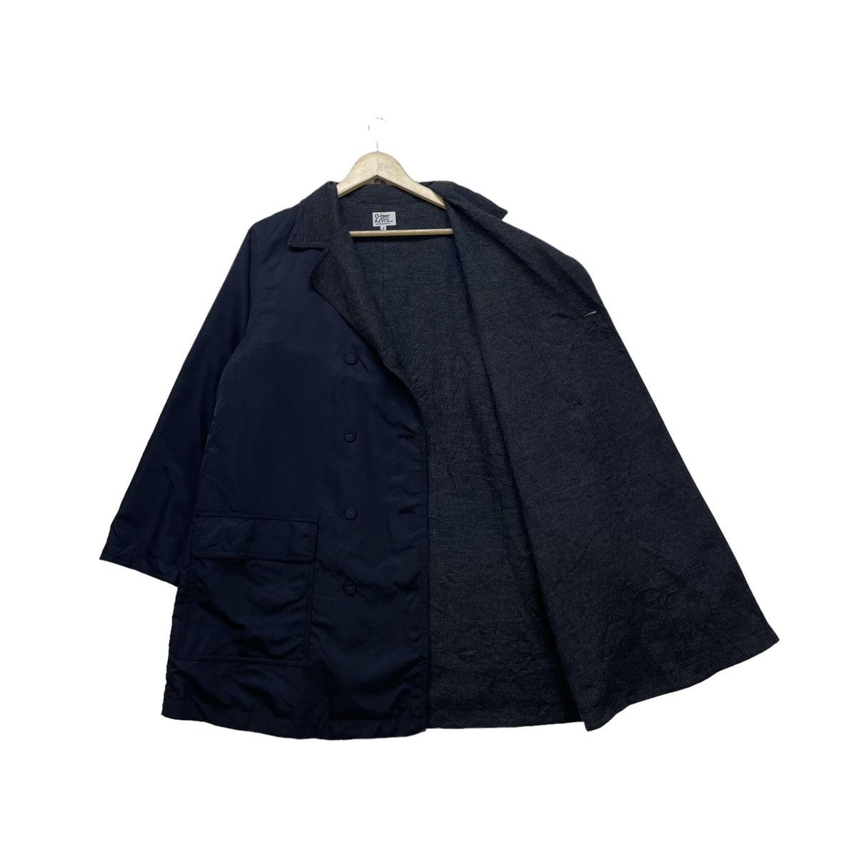 Japanese Brand × Yohji Yamamoto Japanese Brand Tokuko Deuxieme Vol Hybrid Nylon And Wool Size M / US 6-8 / IT 42-44 - 1 Thumbnail