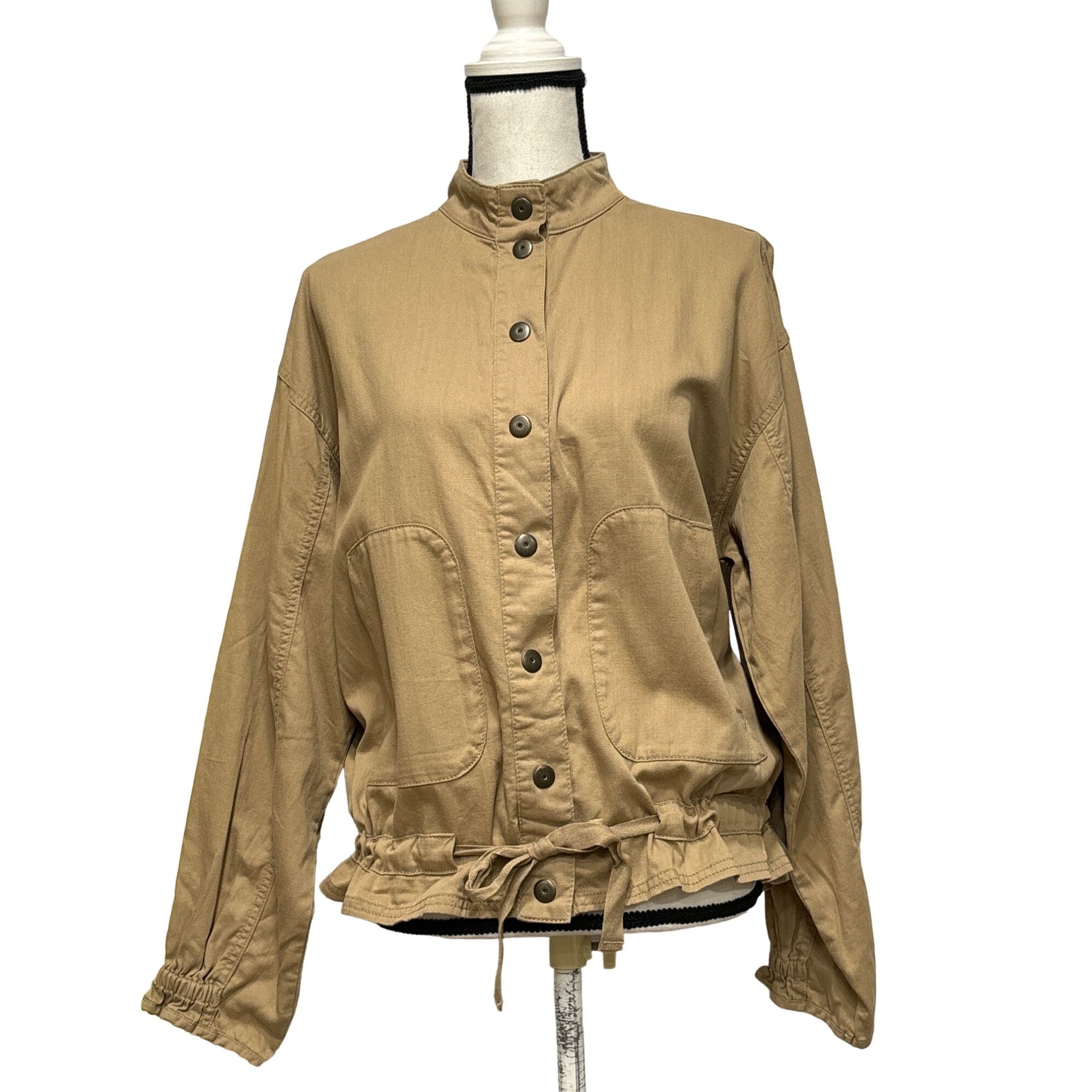 Other Supplies by Unionbay women’s Stand Collar, Tie Hemline Jack Size M / US 6-8 / IT 42-44 - 2 Thumbnail