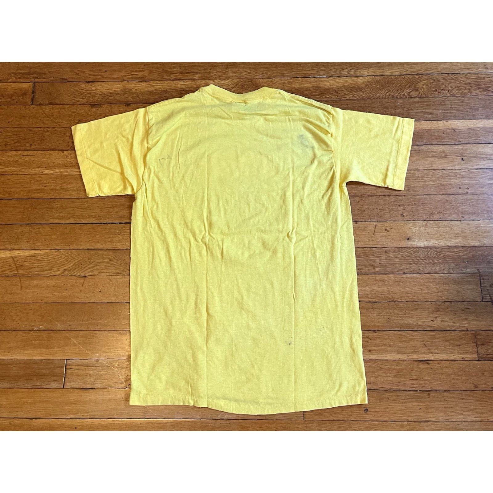 Sugar VINTAGE Sugar Ray Leonard vs Roberto Duran No Mas Shirt M Men’s XL (Fits M) Yellow T-Shirt Size US M / EU 48-50 / 2 - 5 Thumbnail