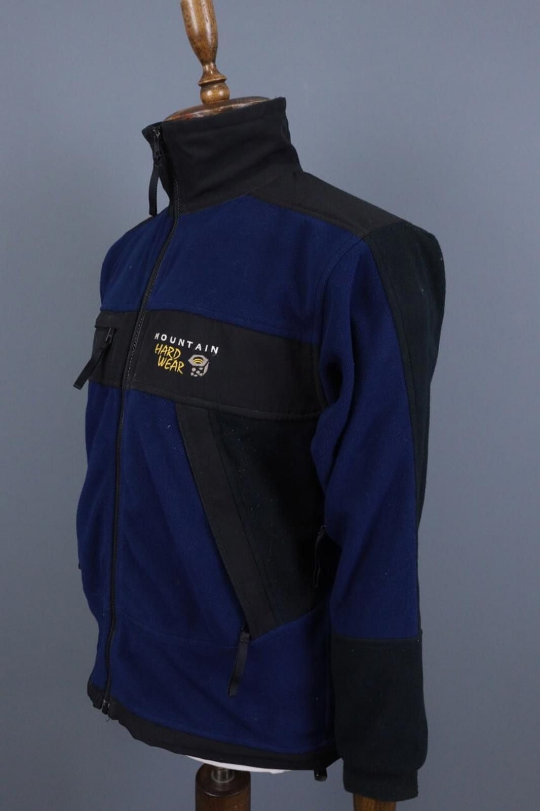 Mountain Hardwear Mountain Hardwear Blue / Black Fleece Track Jacket Size S Size US S / EU 44-46 / 1 - 10 Thumbnail