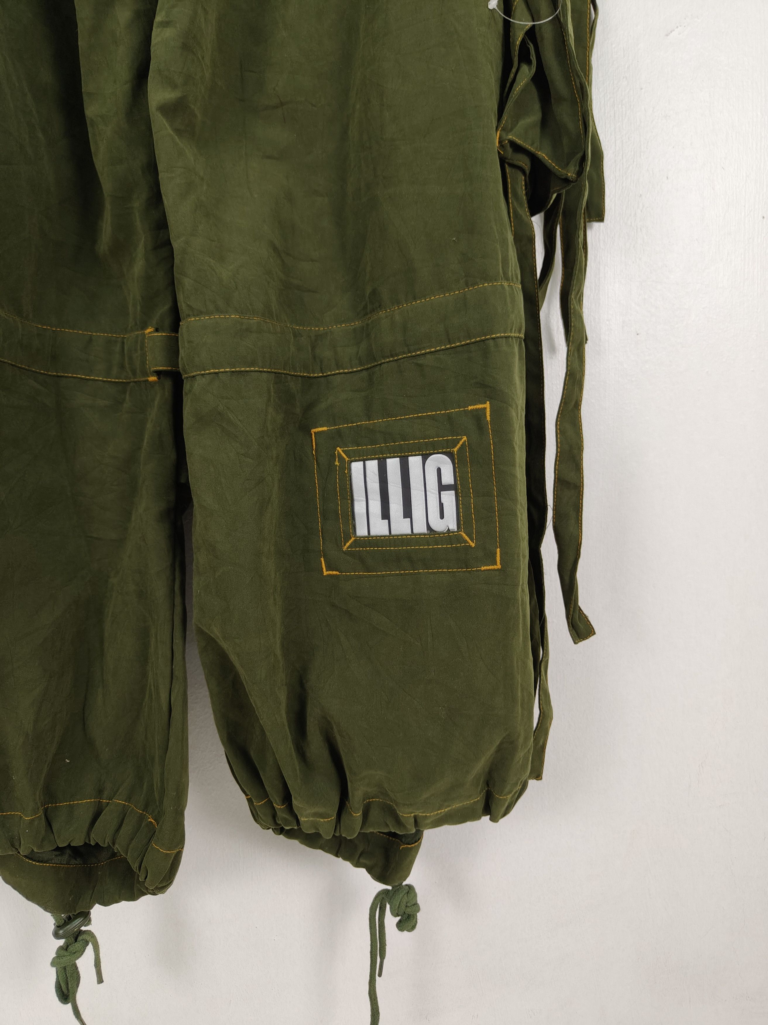 Japanese Brand × Vintage Vintage ILLIG Japanese Brand Tactical Raver Pants Size US 32 / EU 48 - 11 Thumbnail
