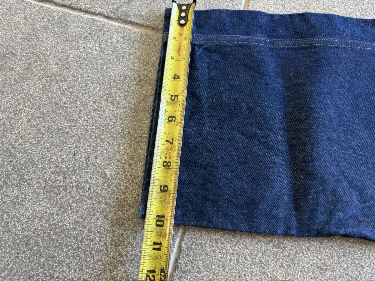 CARSON WACH Straight Leg Raw Indigo Denim Size US 32 / EU 48 - 6 Thumbnail