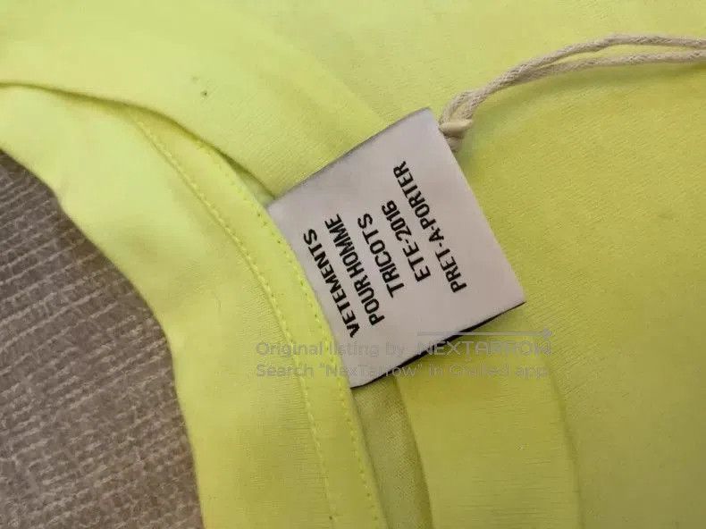 Vetements Vetements Long Sleeve T. Size US M / EU 48-50 / 2 - 2 Thumbnail