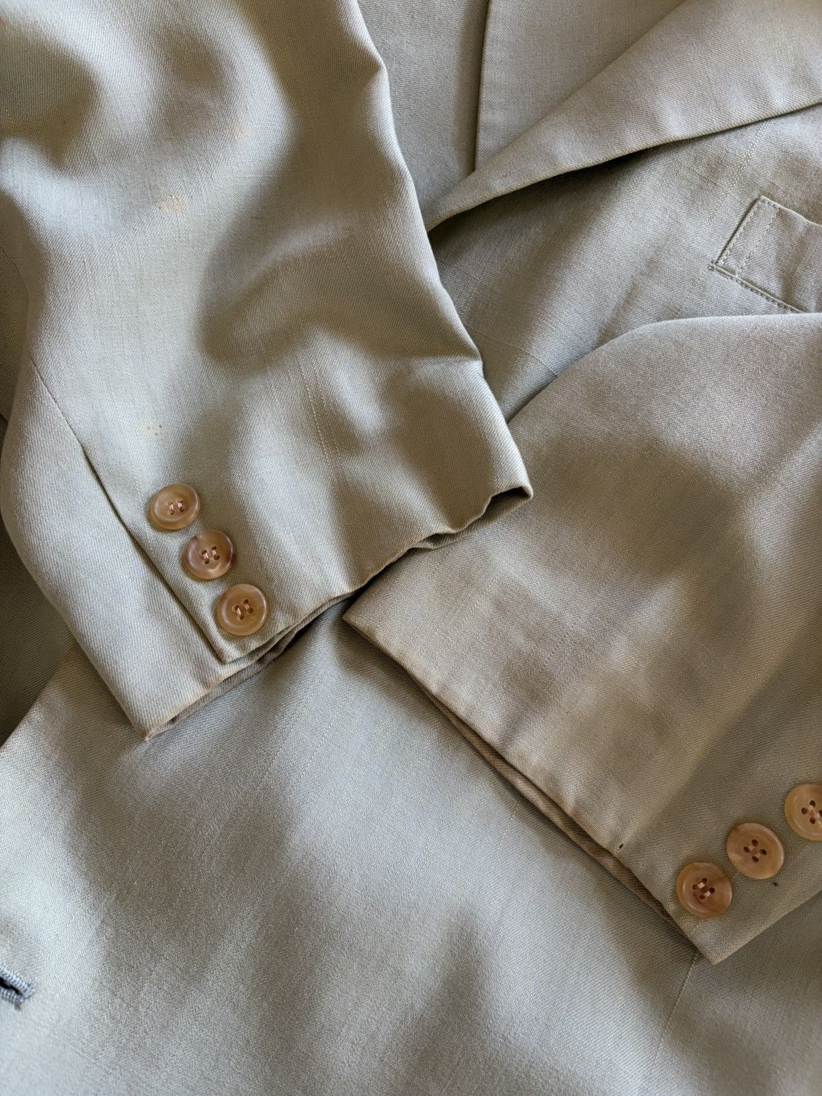 Yohji Yamamoto Yohji Yamamoto mainline late80s/early90s loose-fit jacket Size US M / EU 48-50 / 2 - 13 Thumbnail
