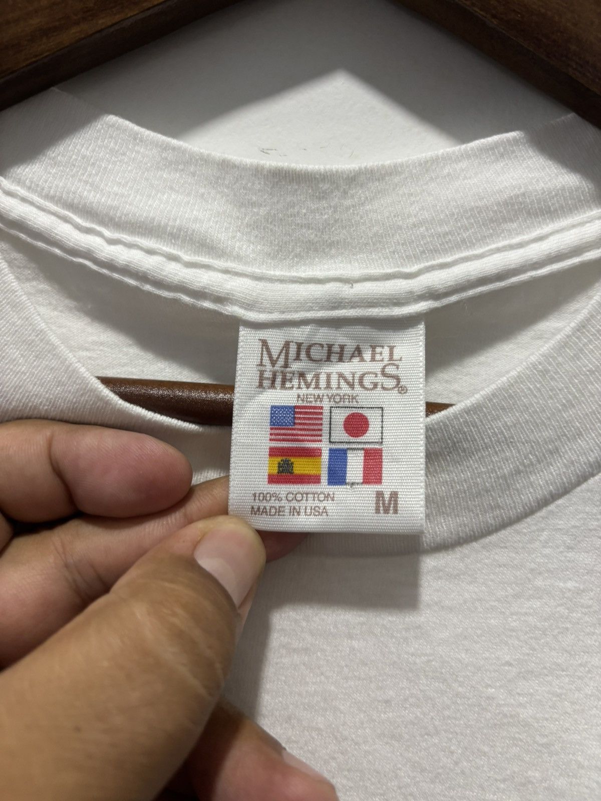 Vintage Vintage Michael Hemings Tshirt Size US M / EU 48-50 / 2 - 3 Thumbnail