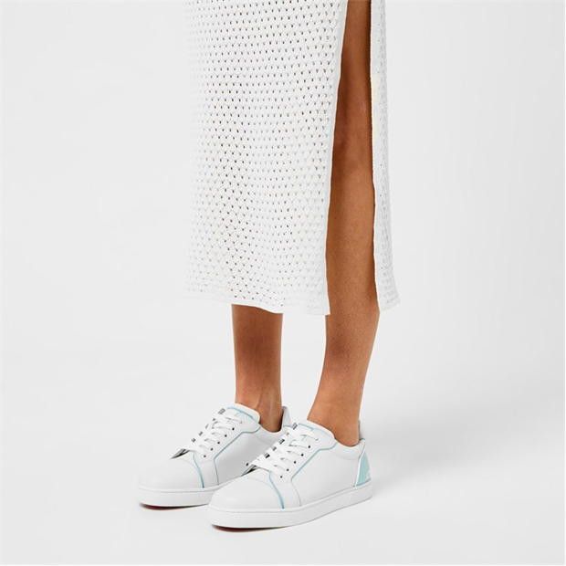 Christian Louboutin Vieira Leather Low Top Sneakers Size US 9 / IT 39 - 2 Thumbnail