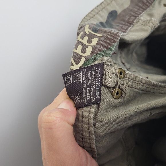 Vintage Vintage Sidestreet Camouflage Cargo Military Utility Pants Size 30" / US 8 / IT 44 - 7 Thumbnail