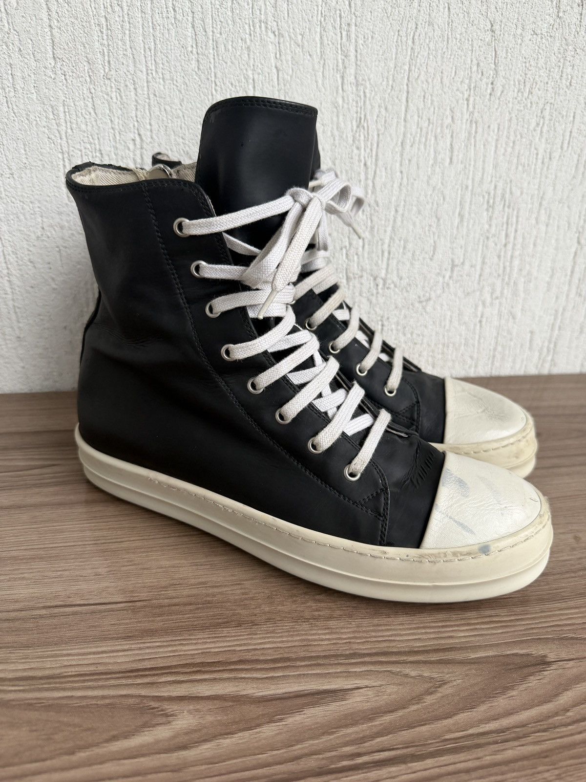 Rick Owens Drkshdw Polyurethane drkshdw ramones Size US 10 / EU 43 - 3 Thumbnail