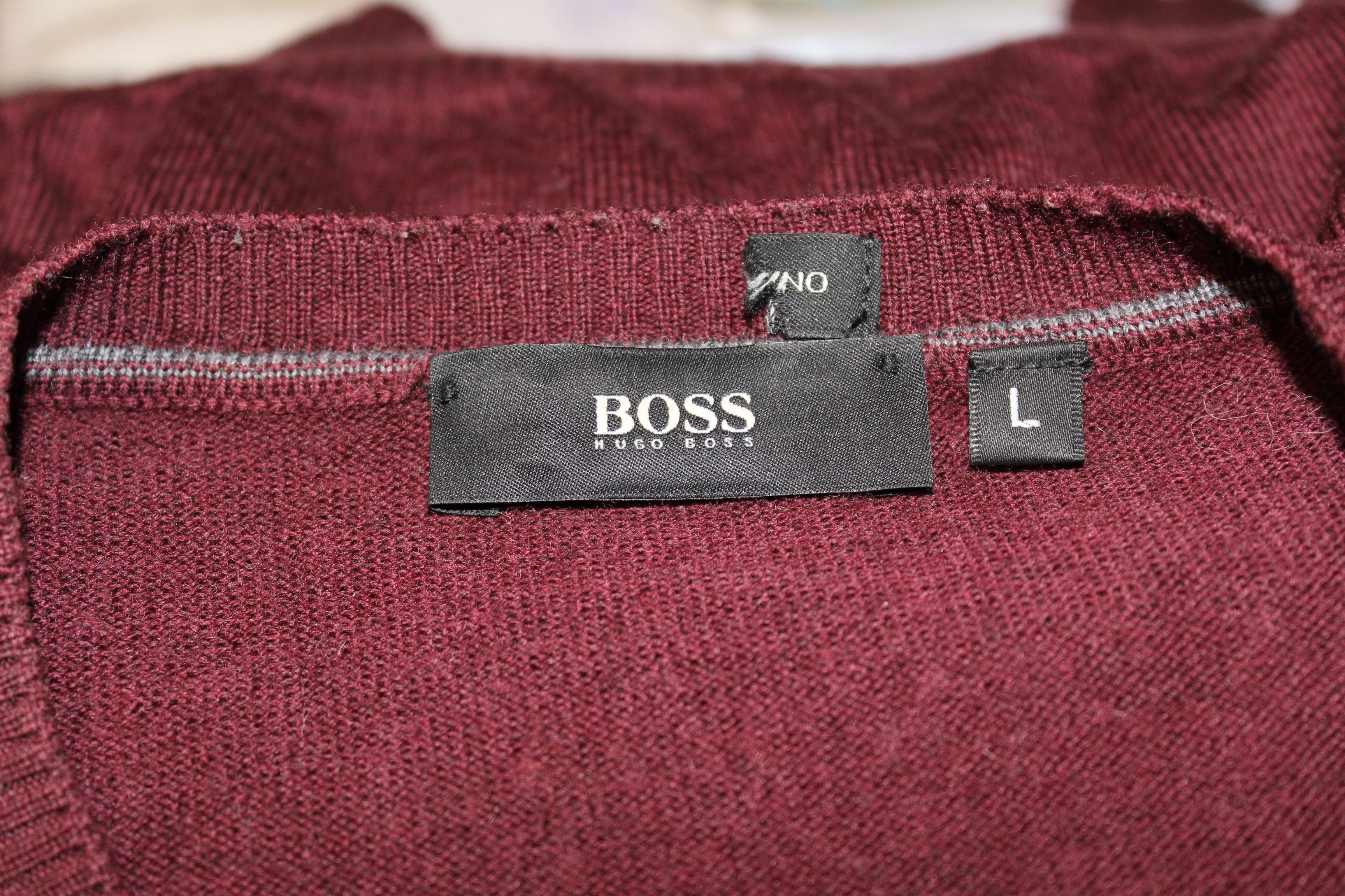 Hugo Boss Men's Hugo Boss Crew Neck Jumper Size M Size US L / EU 52-54 / 3 - 8 Thumbnail