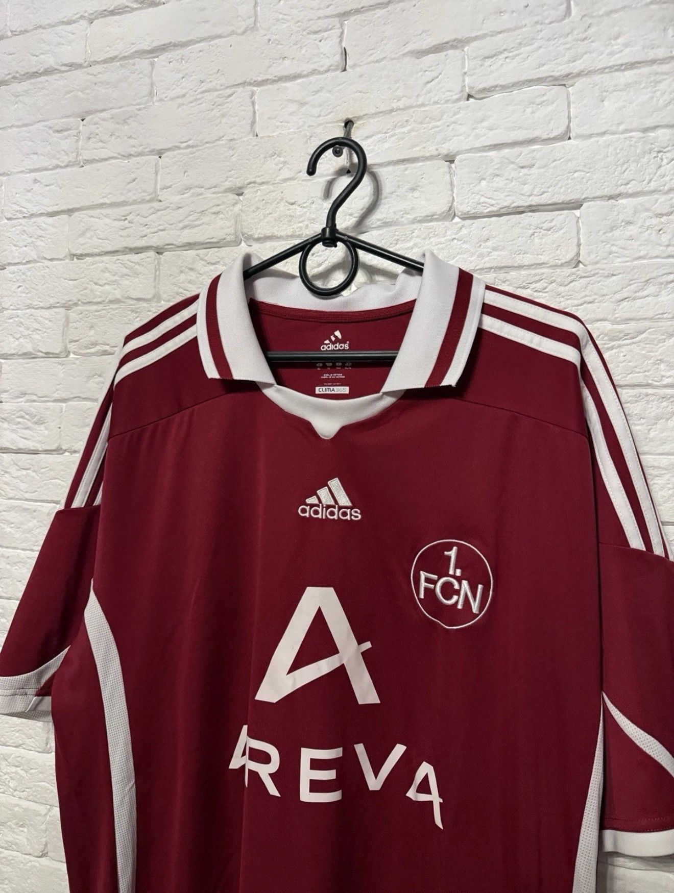 Adidas Adidas Nurnberg PINOLA #25 09/10 Jersey Home Football Shirt Size US XL / EU 56 / 4 - 2 Thumbnail