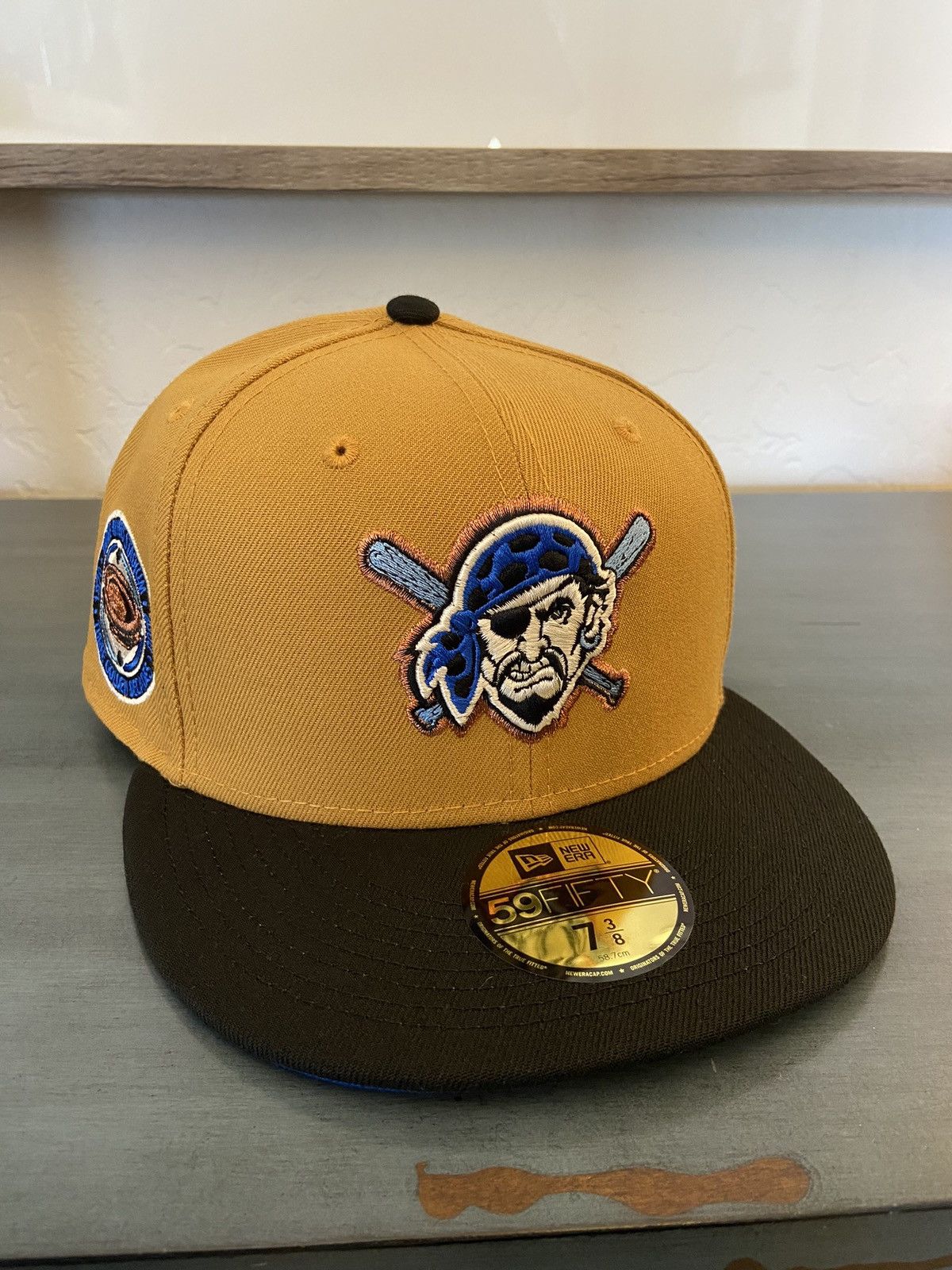 Pittsburgh Pirates New Era 59Fifty Hat 7 3/8 Ancient Egypt