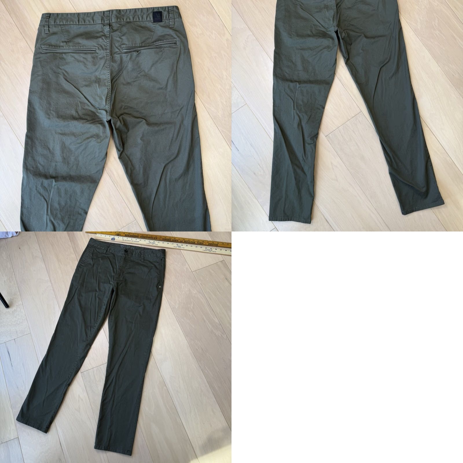 Vuori Vuori Collins Chino Pants 34 Green Cotton Minimalist Athleisure Golf Voouri? (correct brand Vuori) Size US 34 / EU 50 - 8 Thumbnail