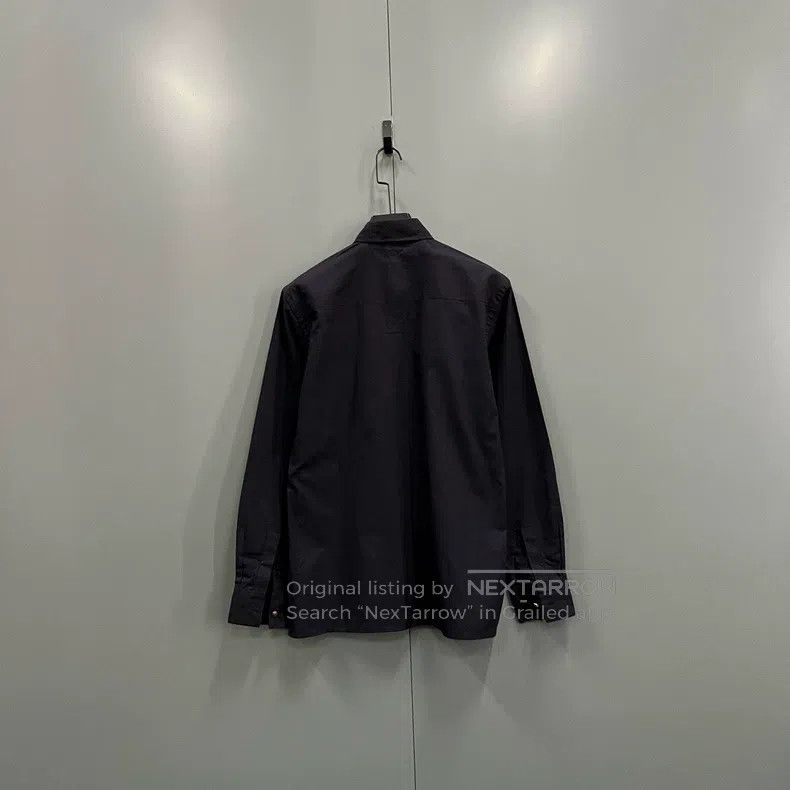 Givenchy Givenchy Size39 Black Embroidered Small Logo Shirt Size US M / EU 48-50 / 2 - 2 Thumbnail