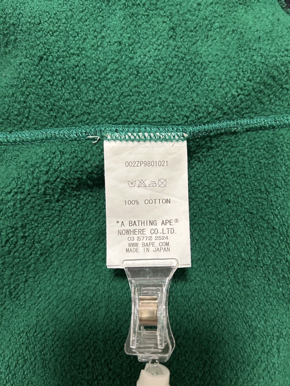 Bape Y2K Bape Green Milo Shibuya Plaid check Full Zip Hoodie XL Size US XL / EU 56 / 4 - 9 Thumbnail